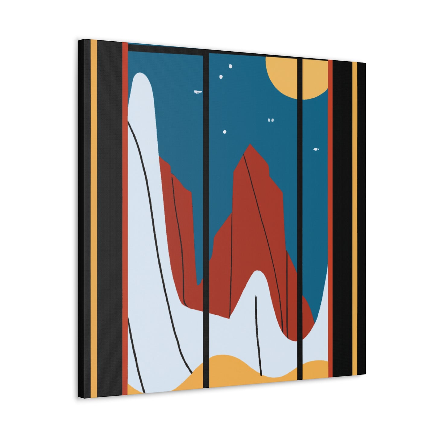 Metropolitan Melange - Midcentury - Canvas