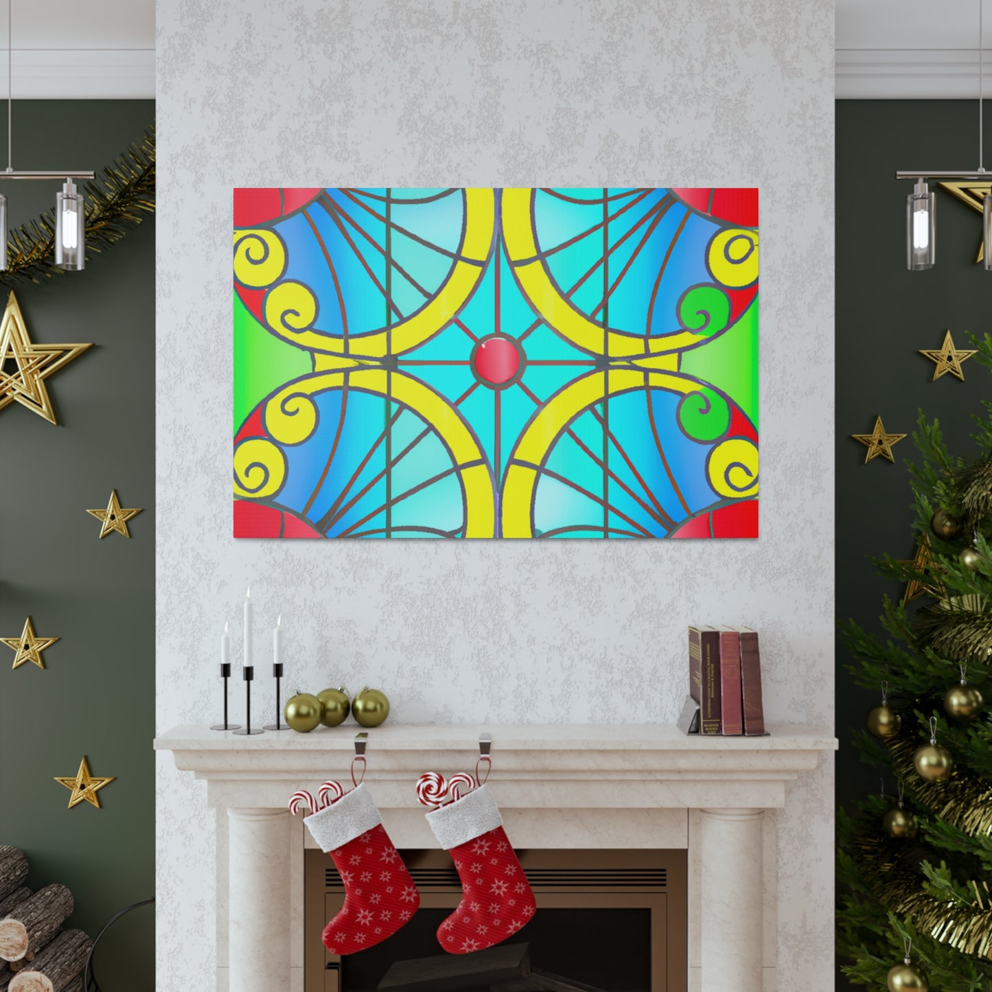 Circular Tile - Glass Canvas