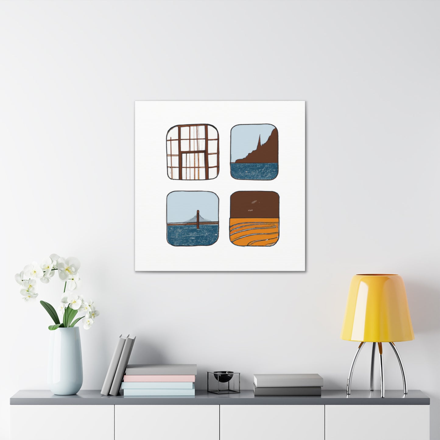 Zen of Elegance - Minimalism - Canvas