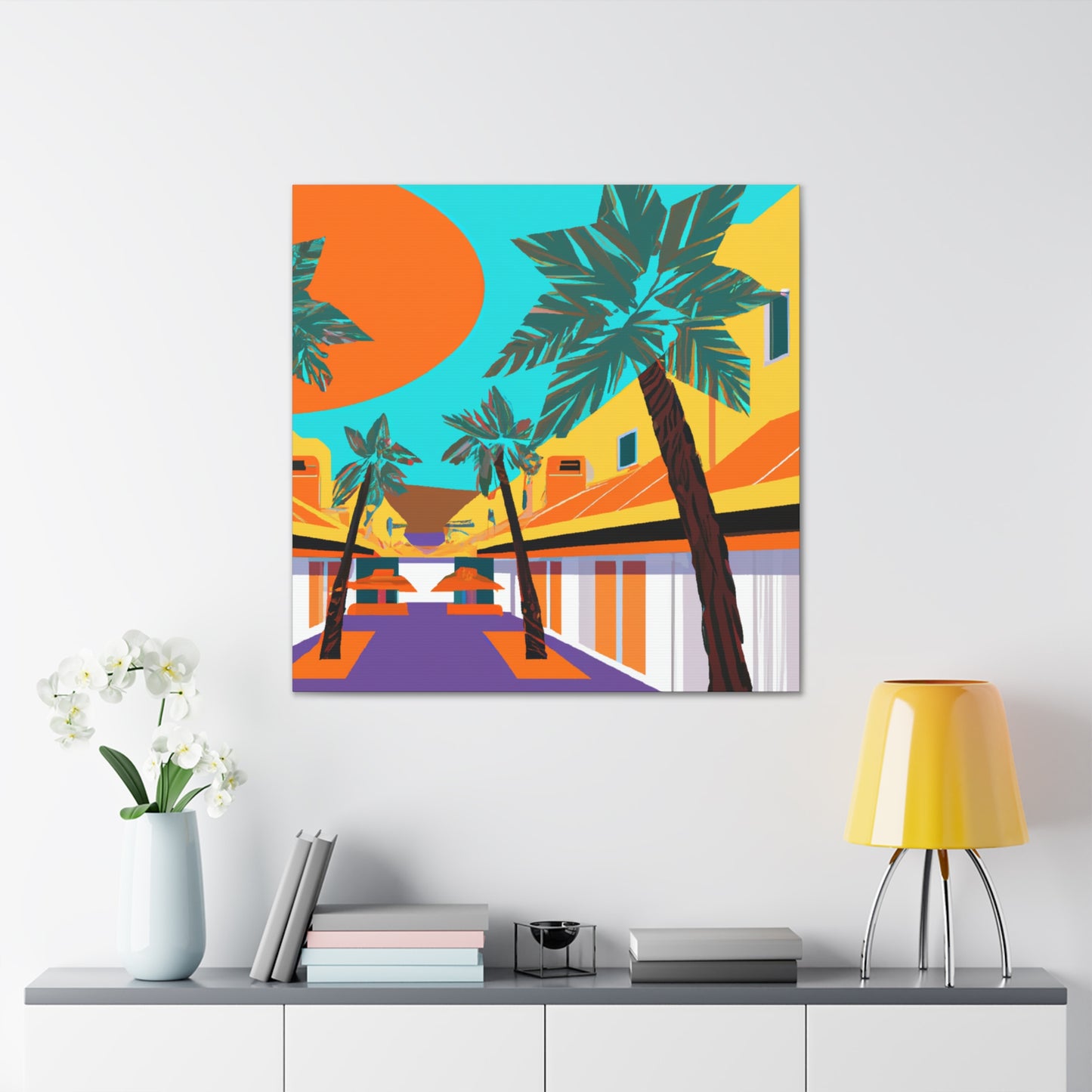 Desert Mirage - Architectural - Canvas