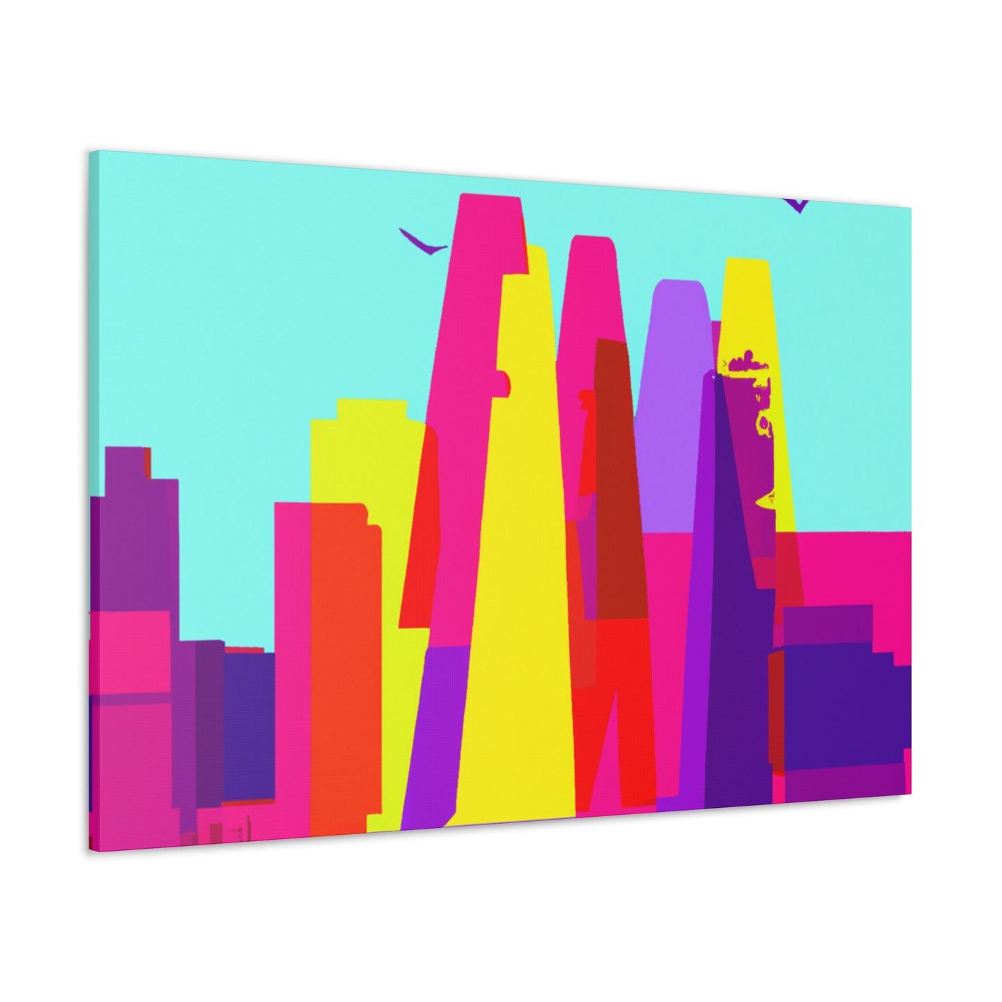 Santiango - South America - Canvas
