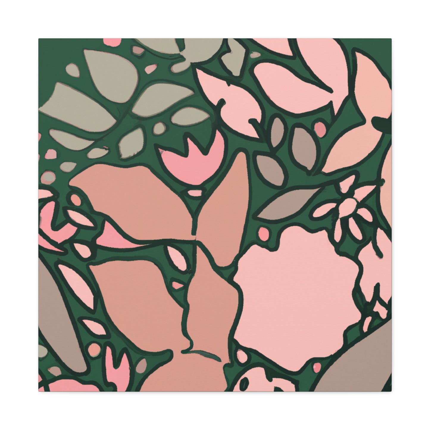 Luna - Floral - Canvas