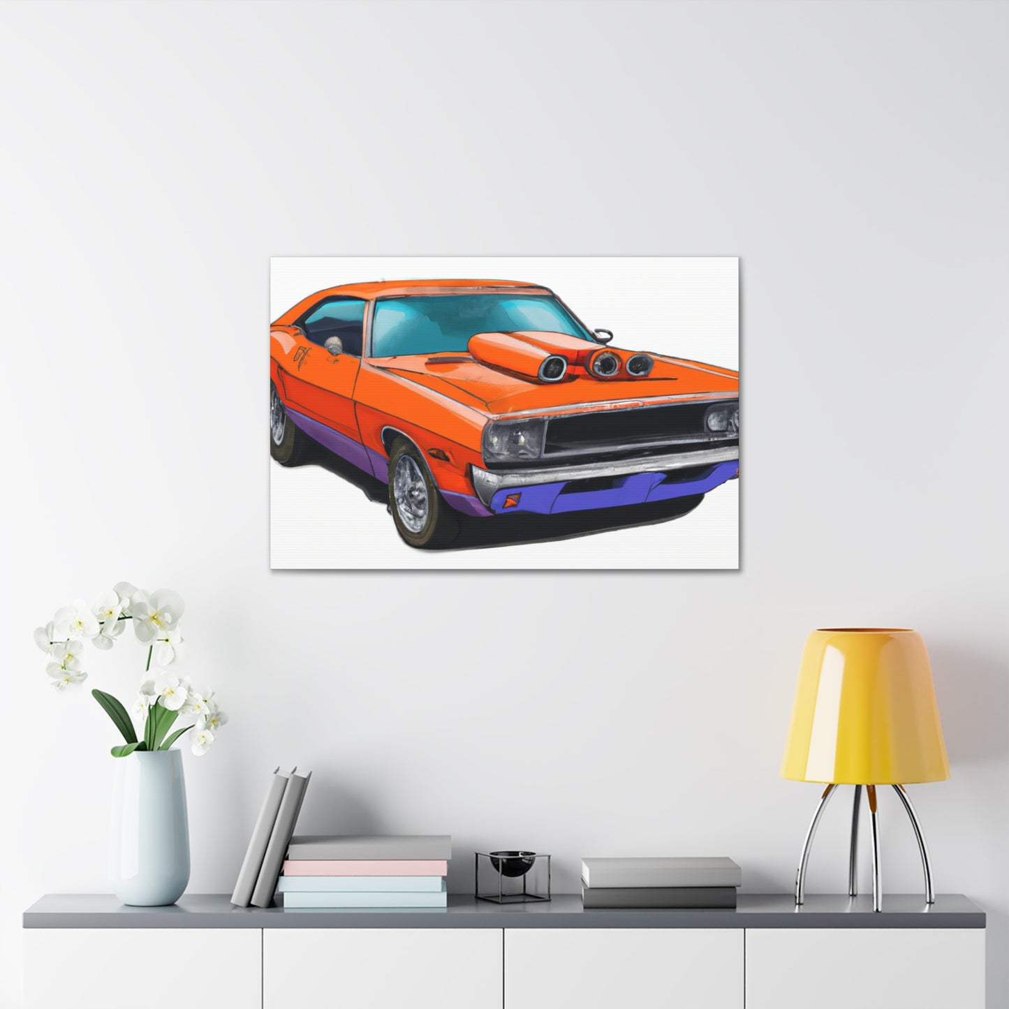Vintage Vroomer - Automobile - Canvas