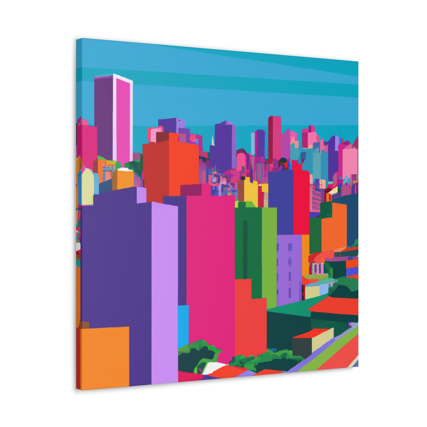 Jorge Amador Garcia - South America Canvas