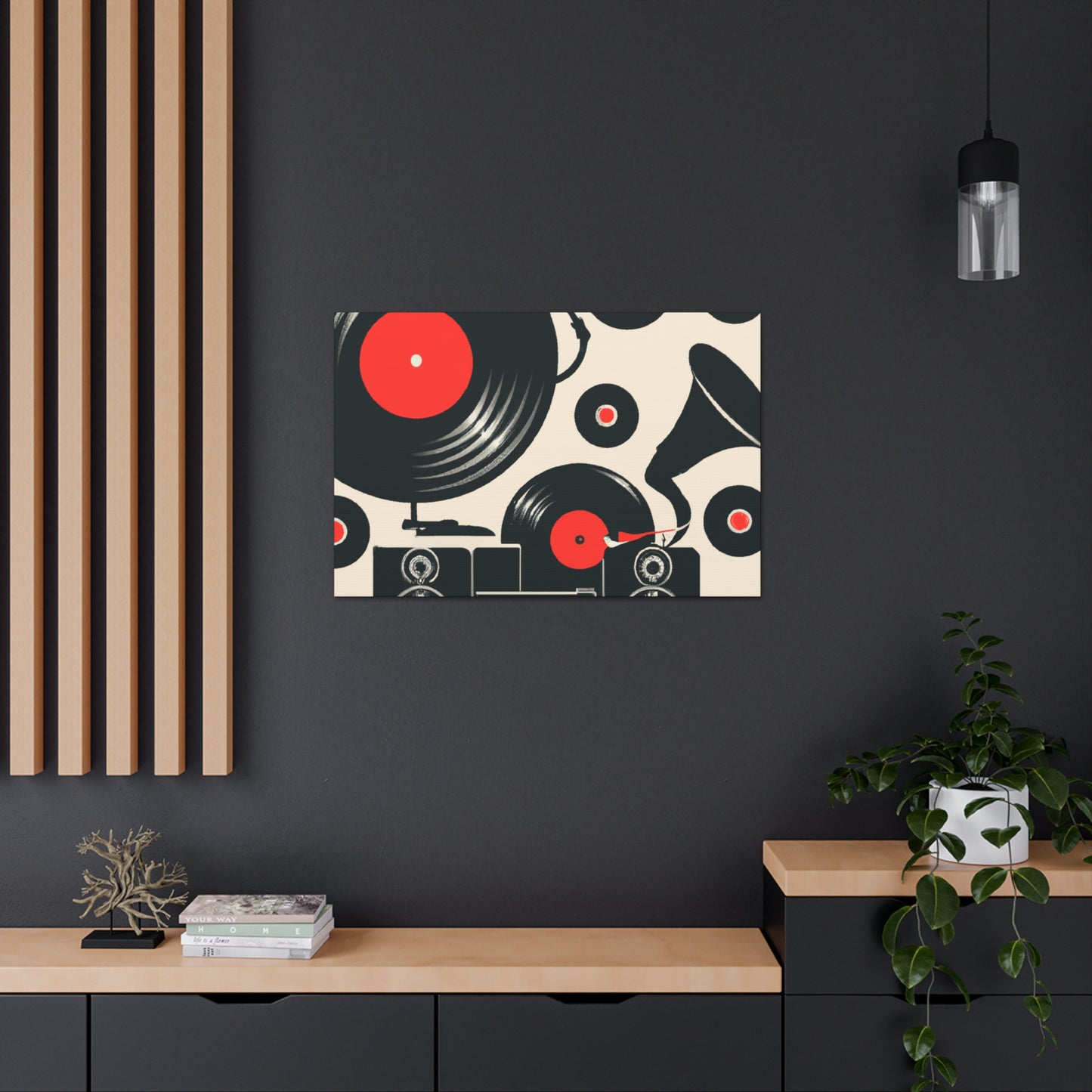 The Vinyl Studio - Retro Music and Film Canvas