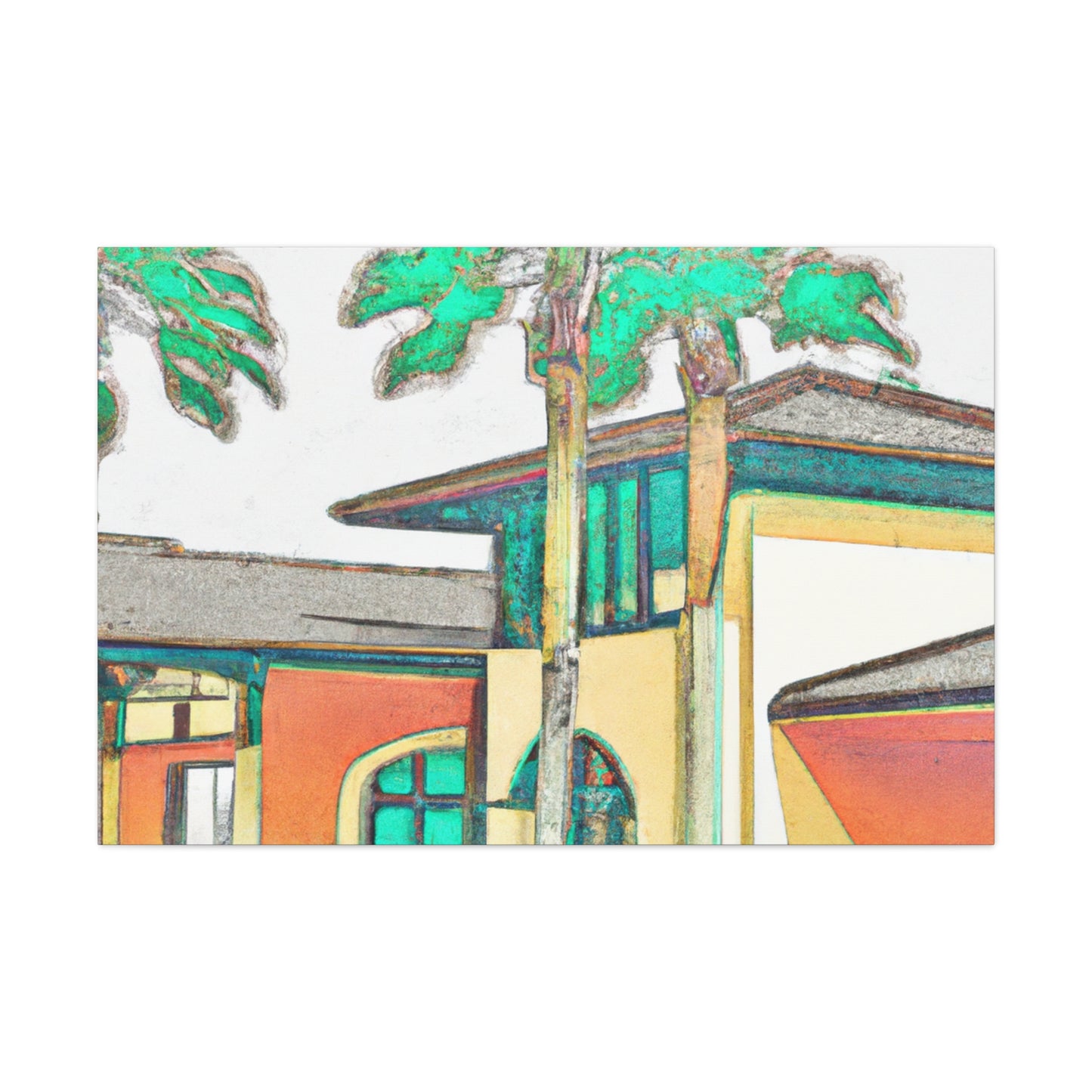 Dune Palace - Architectural - Canvas
