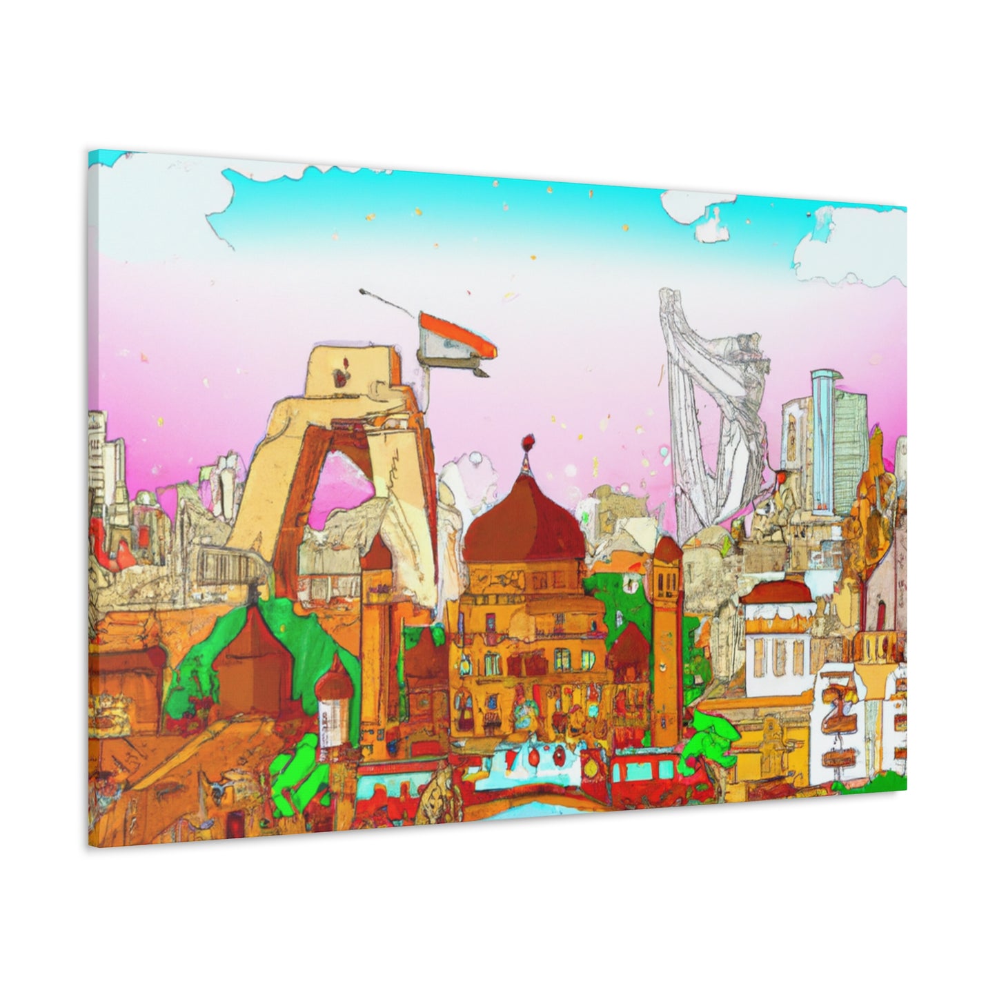 Kashmiri Splendour - Destination India - Canvas