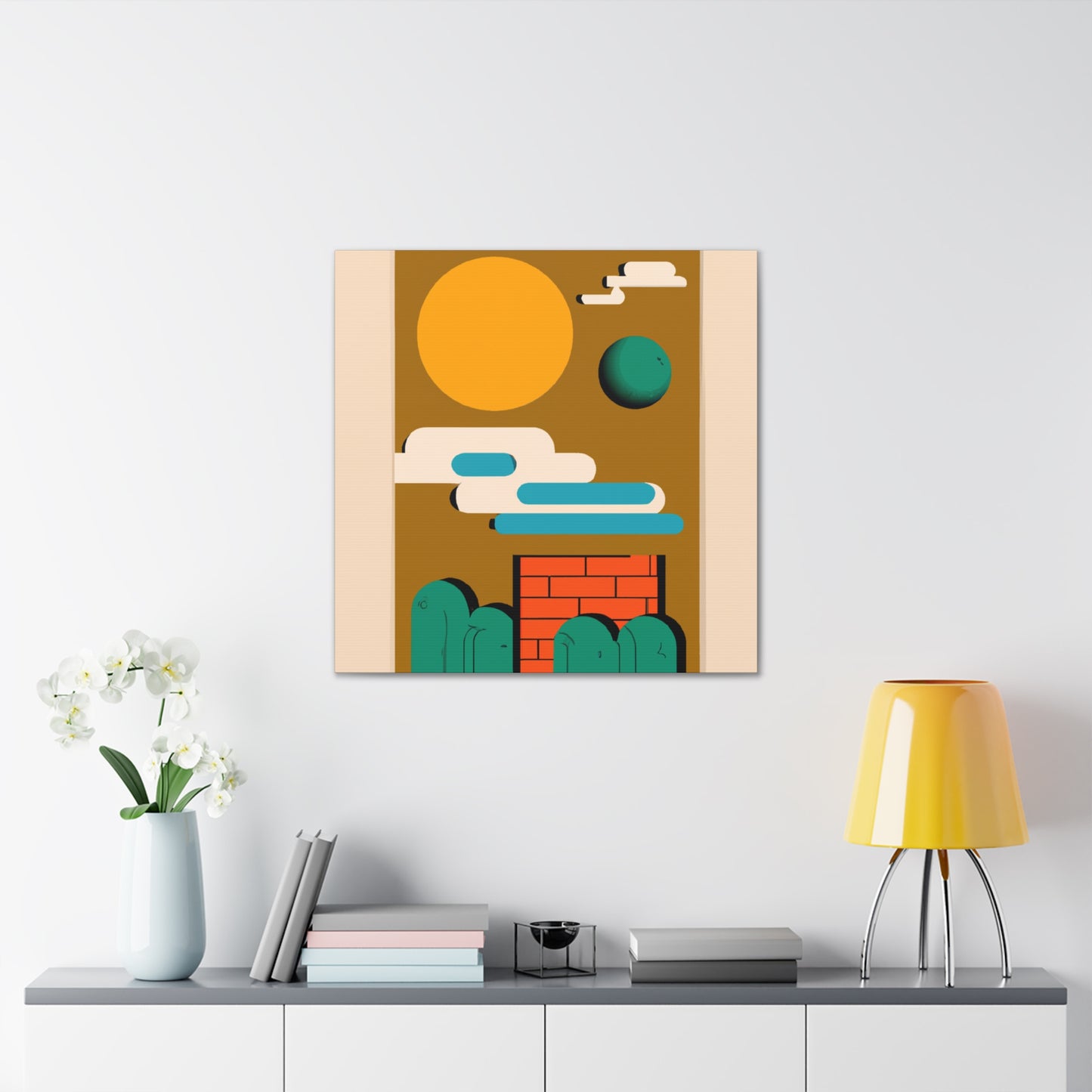 Gorgeous - Midcentury Canvas