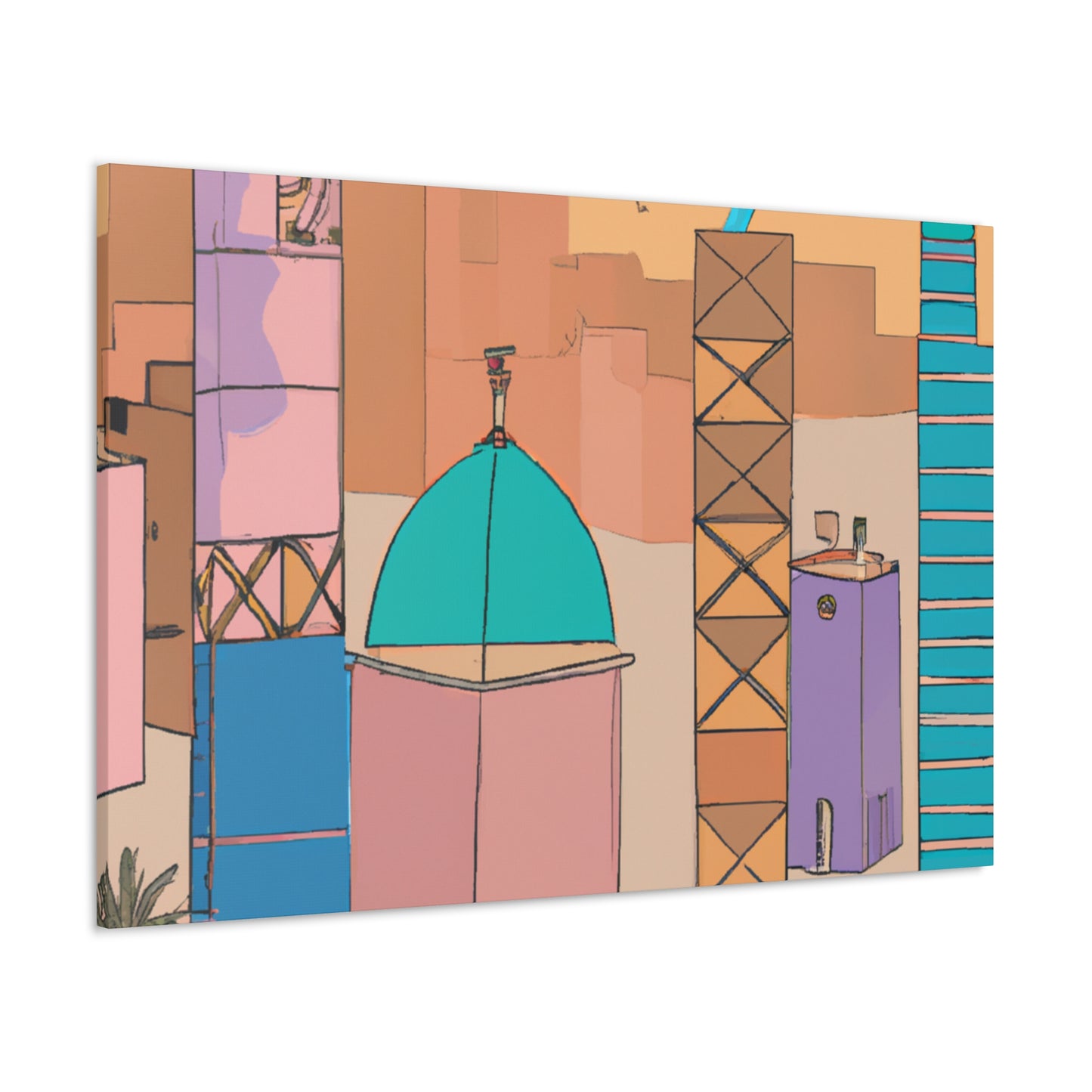 Hamsar - Middle East - Canvas