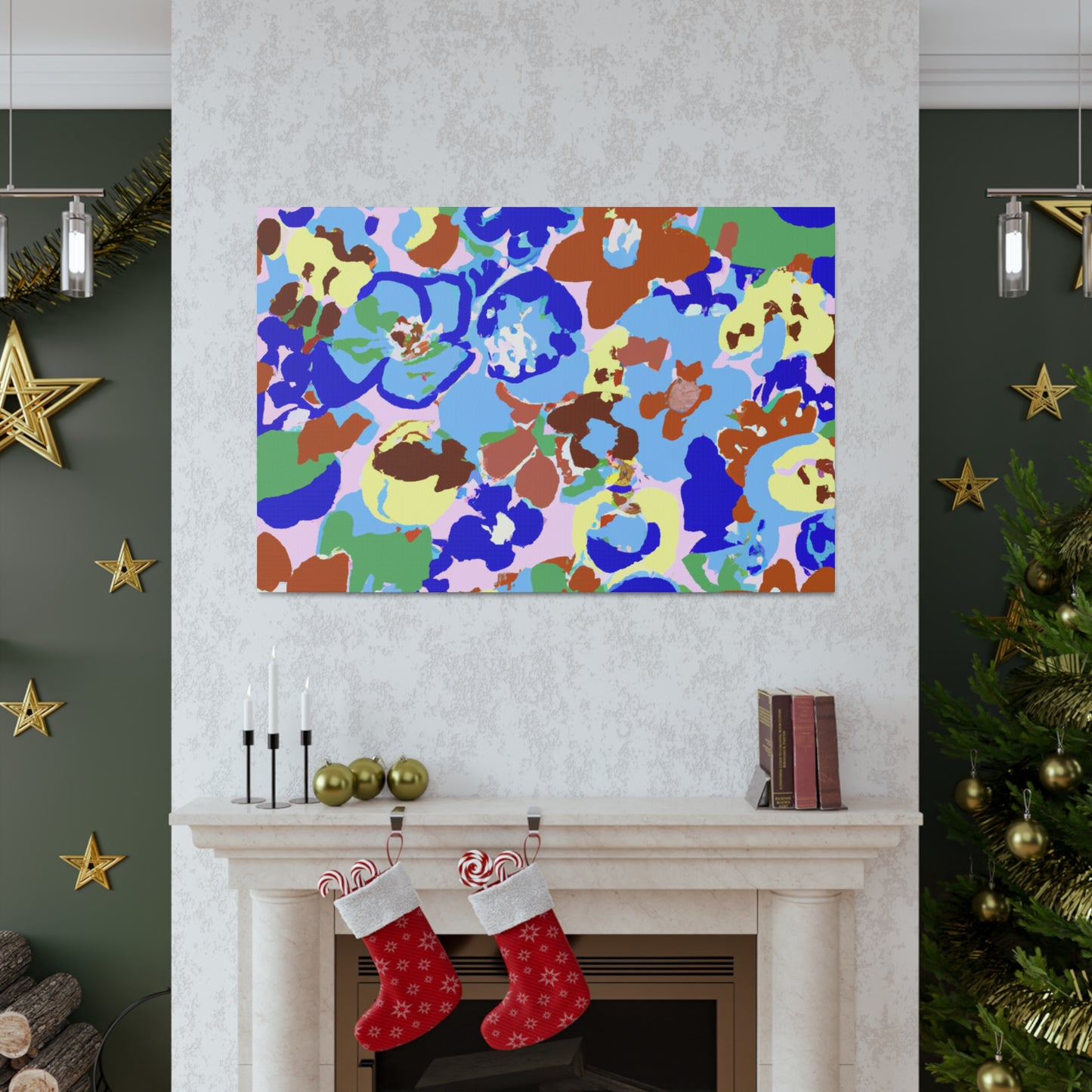 Serene Petals - Floral Canvas