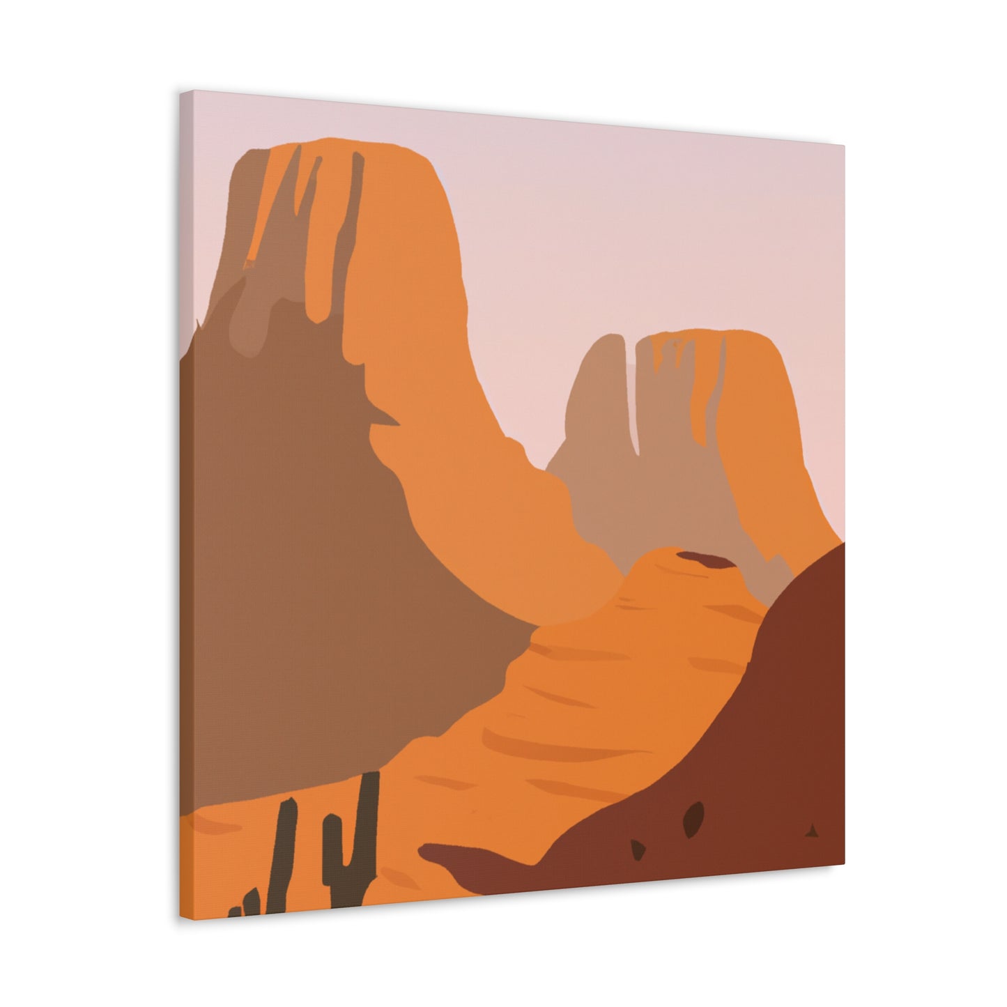 Desert Bloom - Landscape - Canvas