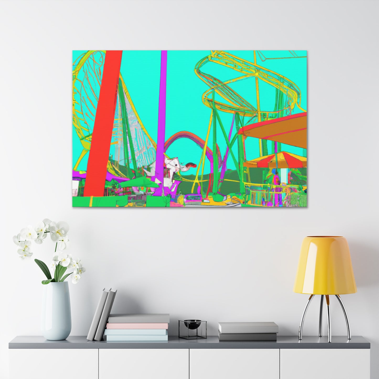 GlimmerGalaxy - Amusement - Canvas