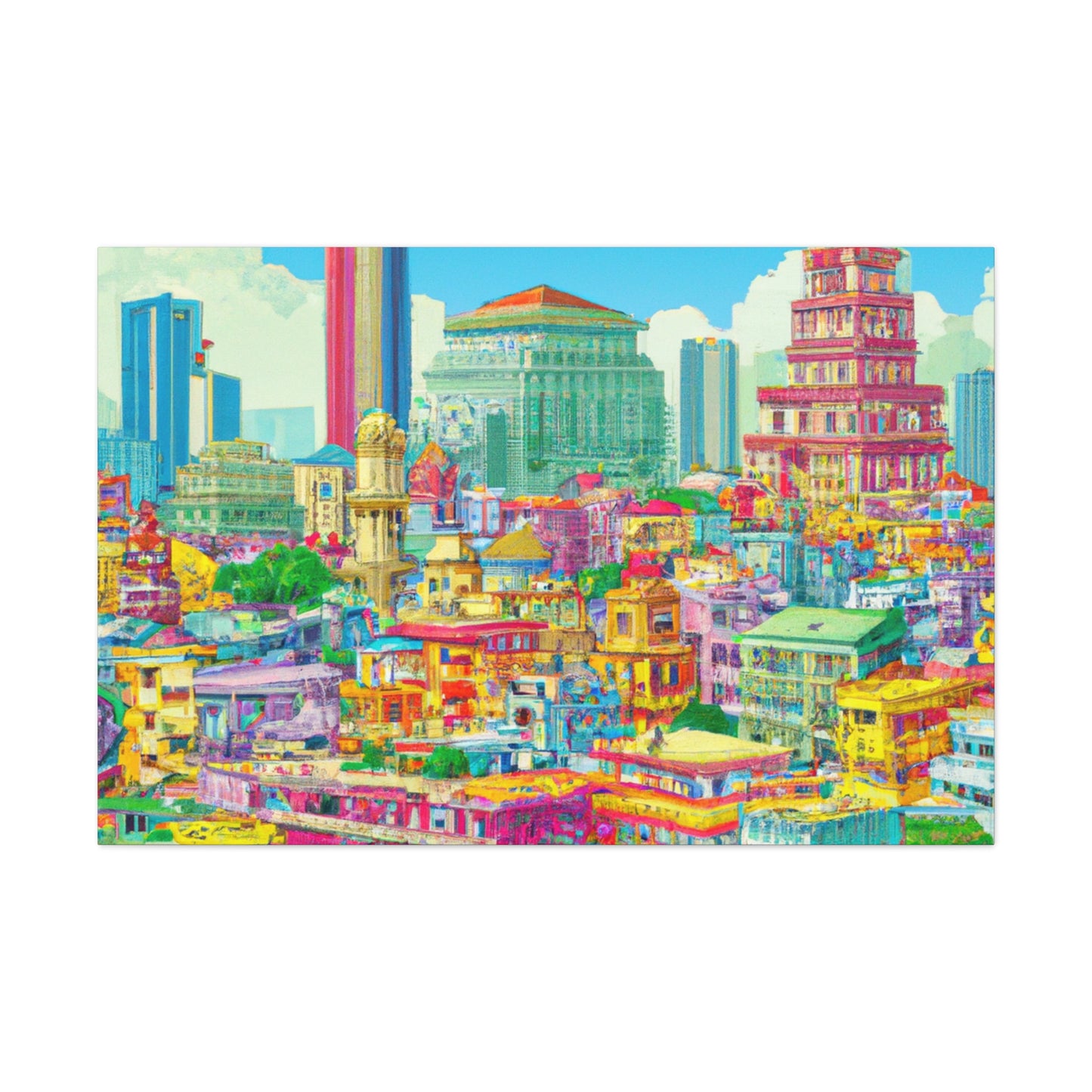 The Taj Mahal - Destination India - Canvas