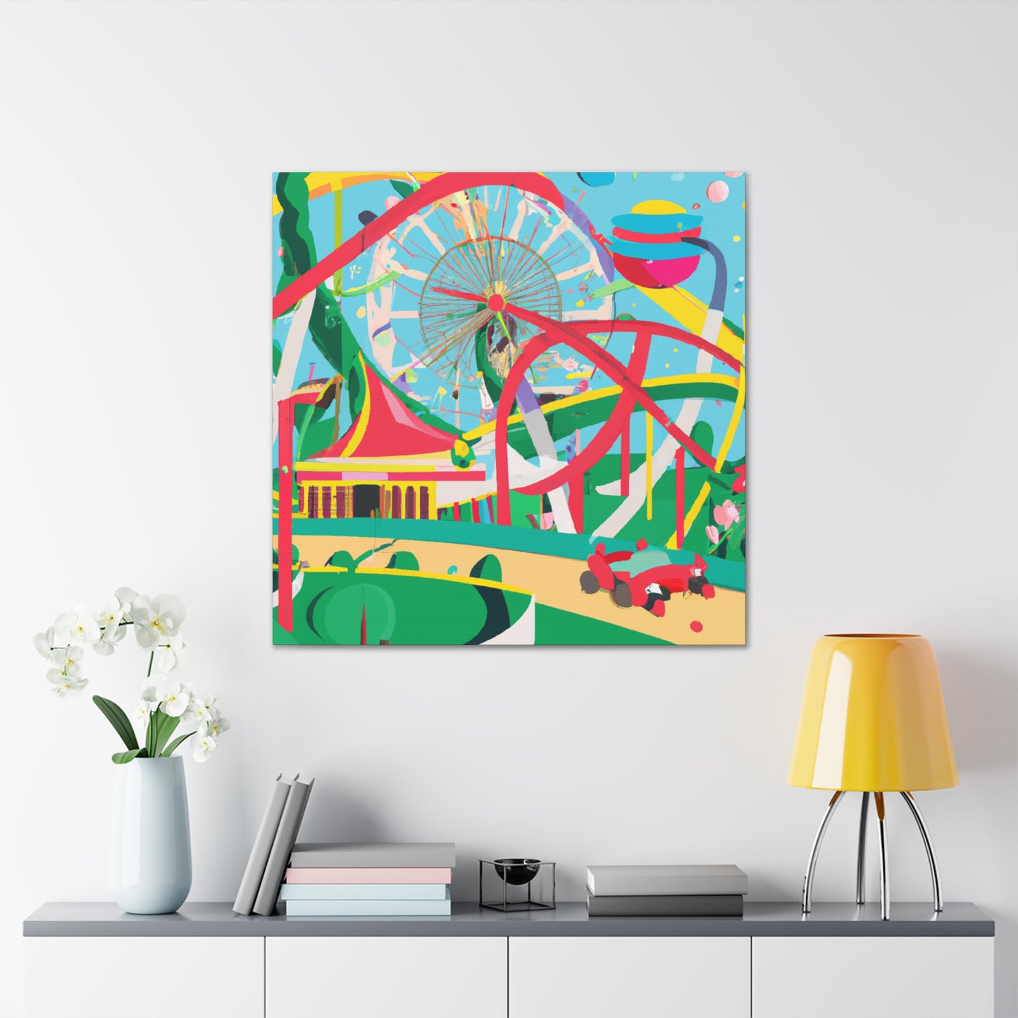 Wonder Wheelland - Amusement - Canvas