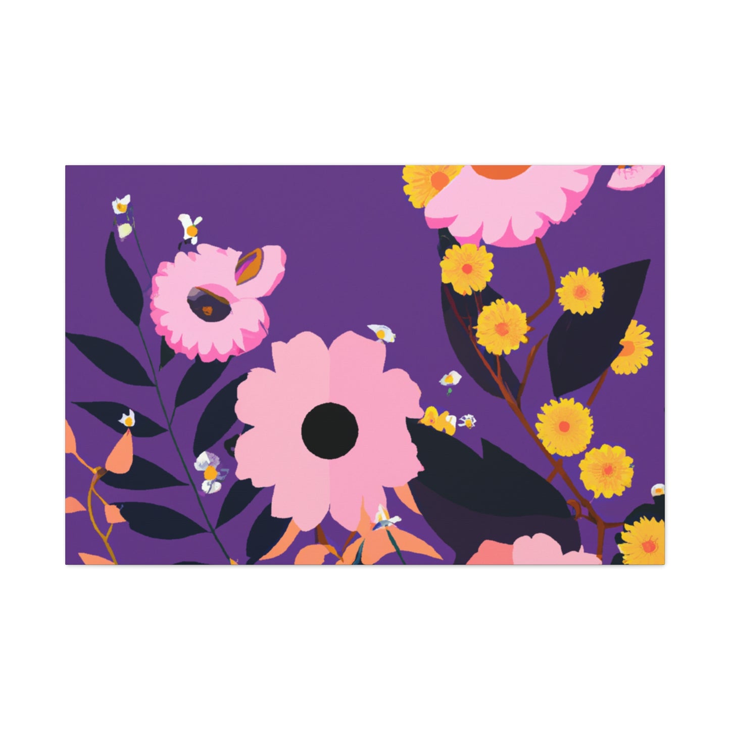 Blossomella - Floral - Canvas