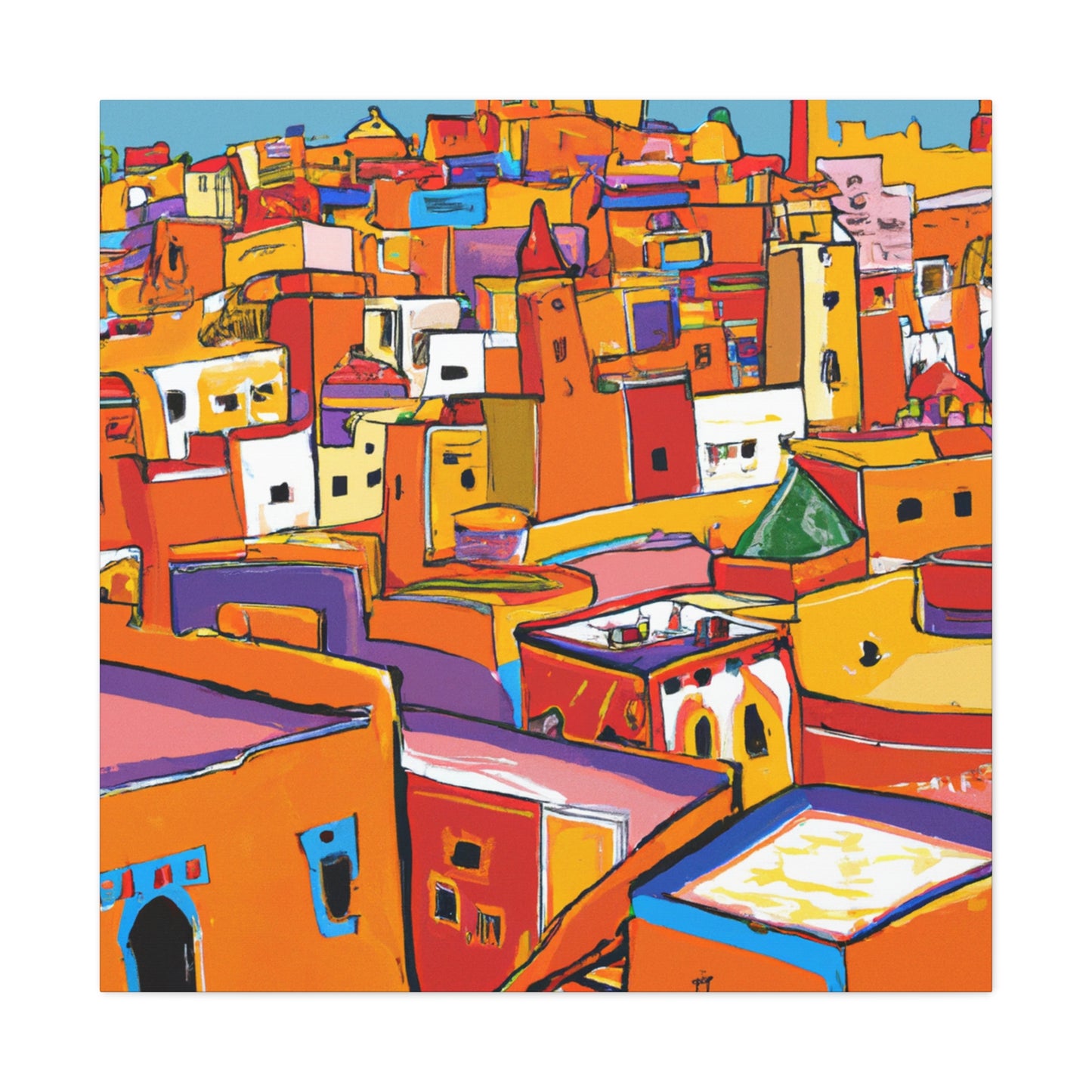 Radhika M. Qel - Morraco - Canvas