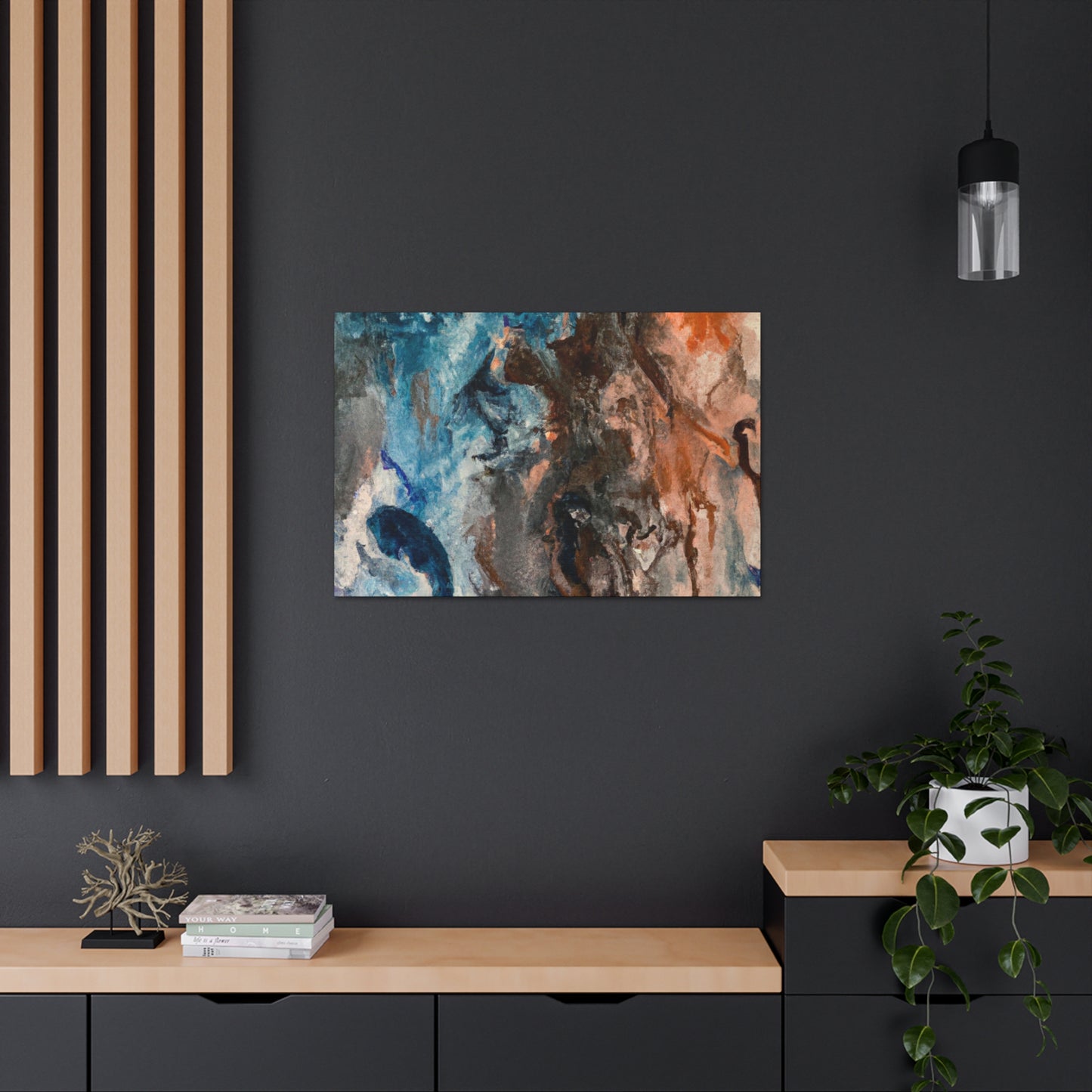 Earthy - Abstract Canvas
