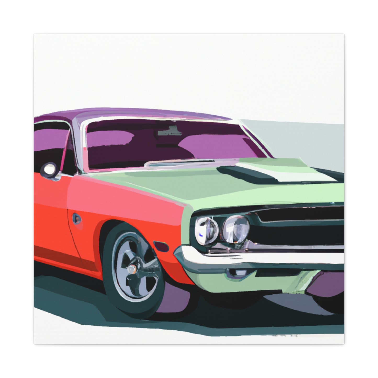 Grinder Gear - Automobile - Canvas