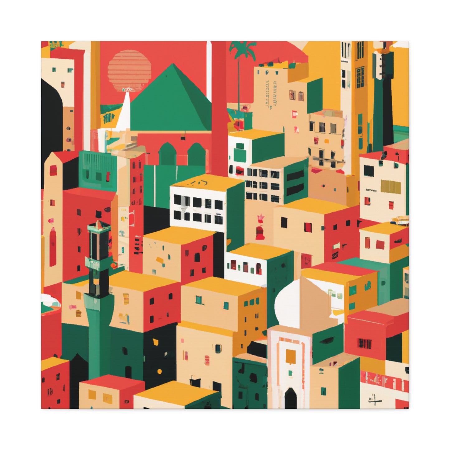 Samirah - Middle East - Canvas