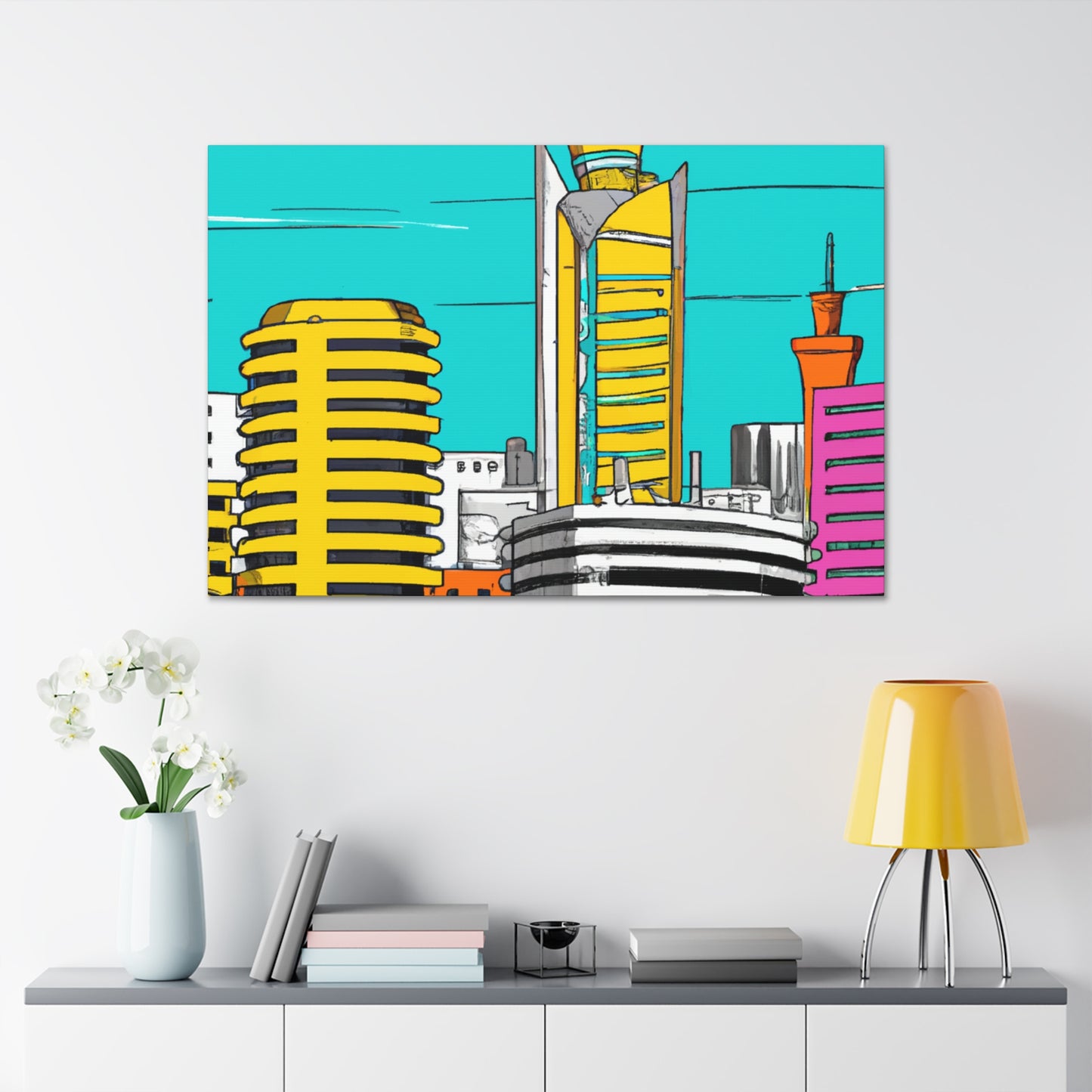 Mouzaffar - Middle East - Canvas