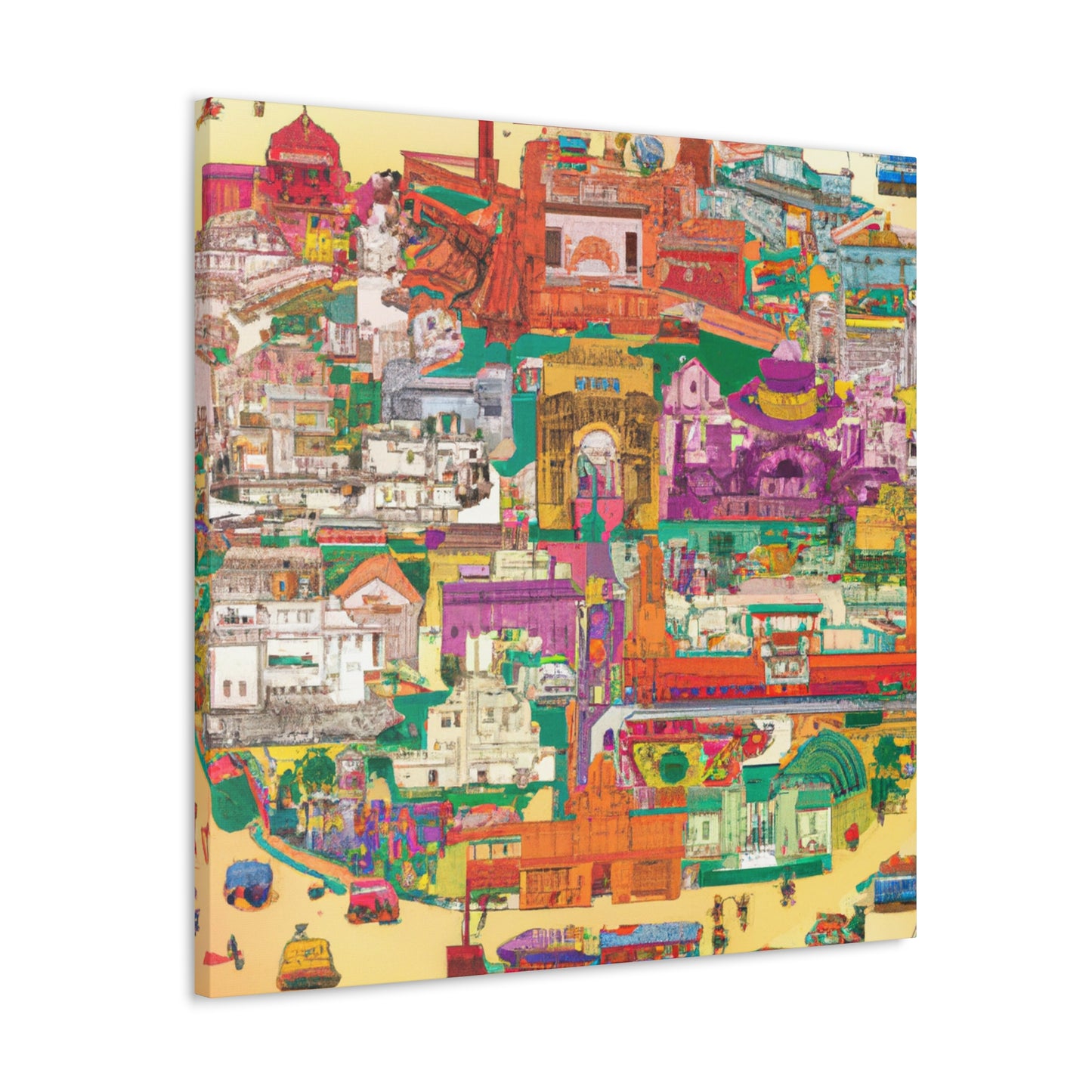 Amber Mahal - Destination India - Canvas