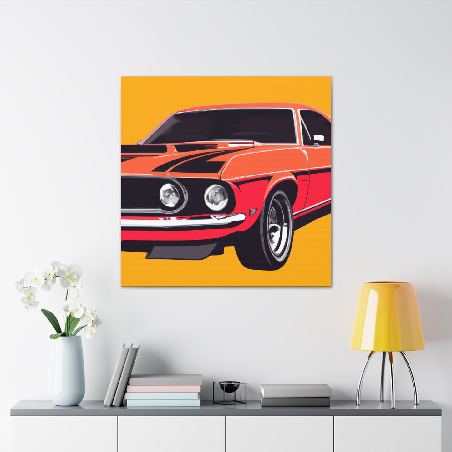 Hot Scorcher - Automobile - Canvas