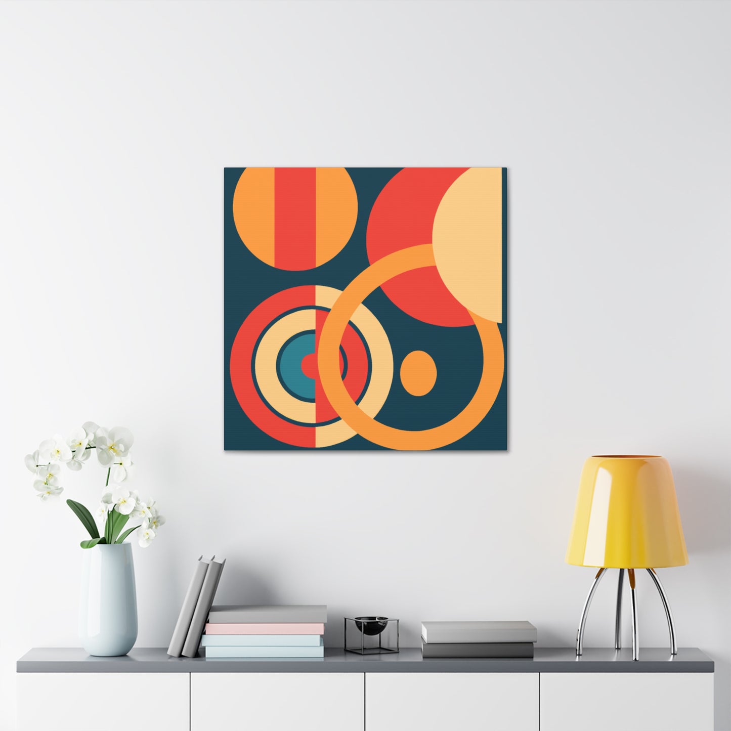 Visionary Vista - Midcentury - Canvas
