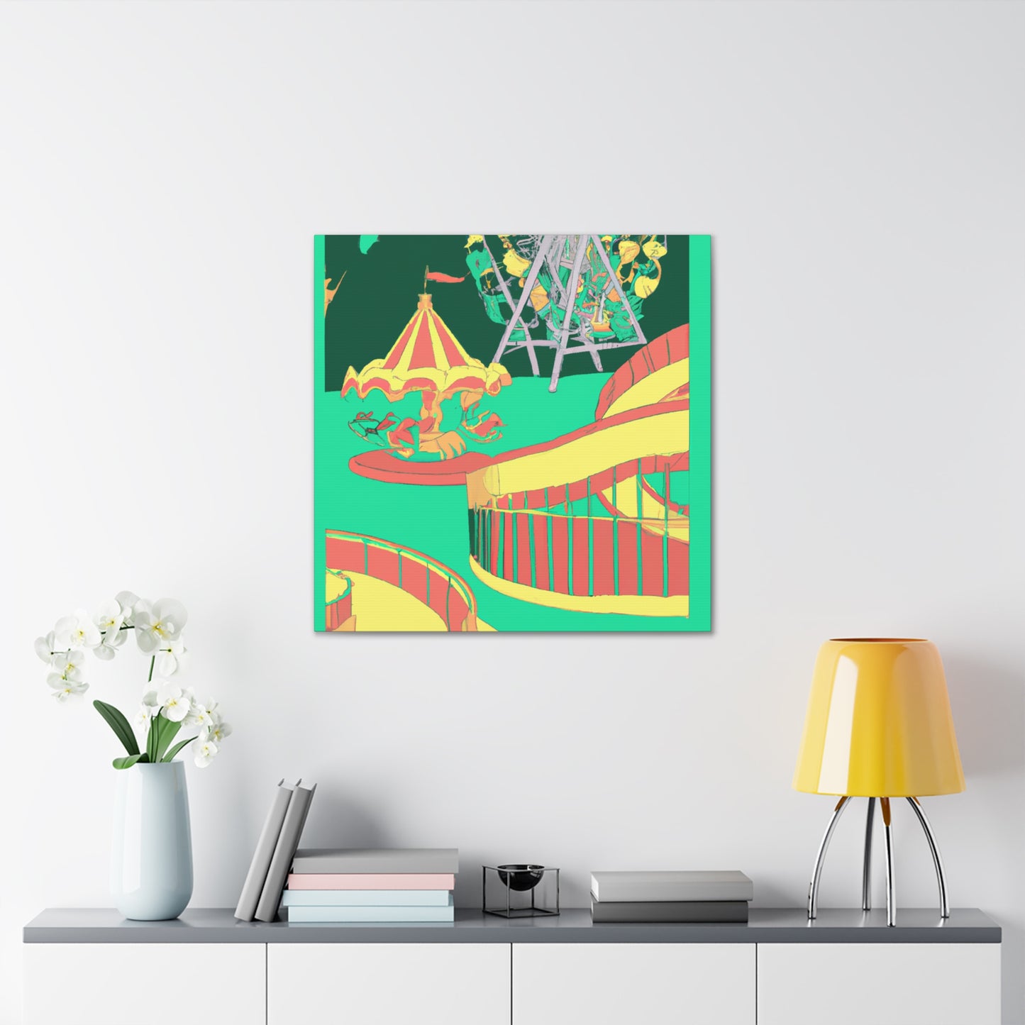 Garden Glows - Landscape - Canvas
