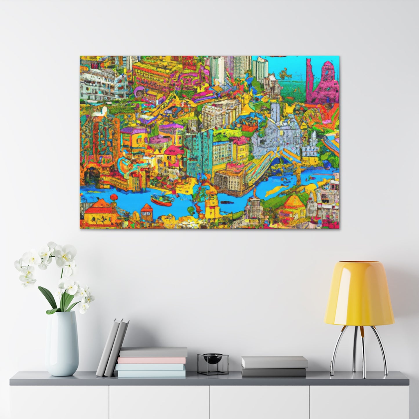 Glorious Getaway - Destination India - Canvas