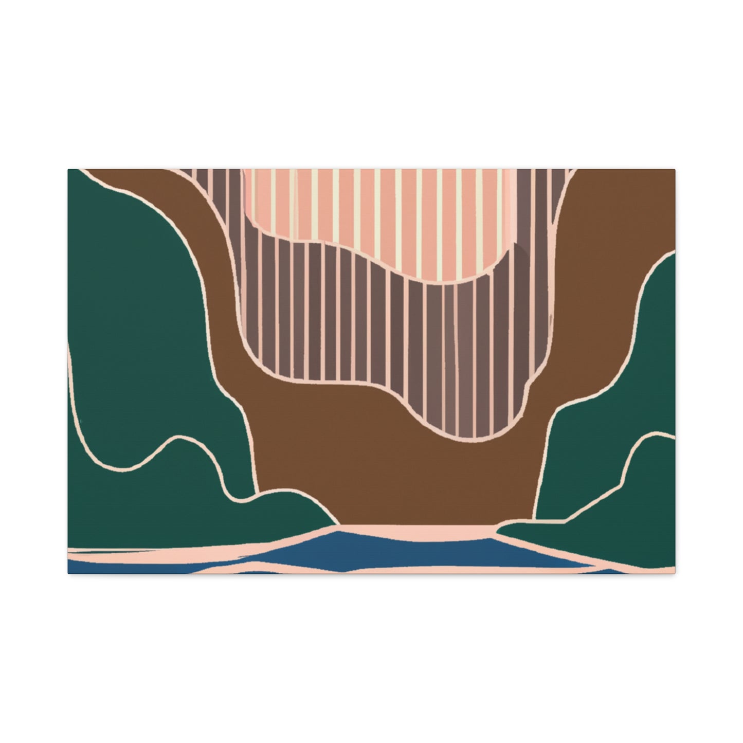 Whimsyfalls - Midcentury Canvas
