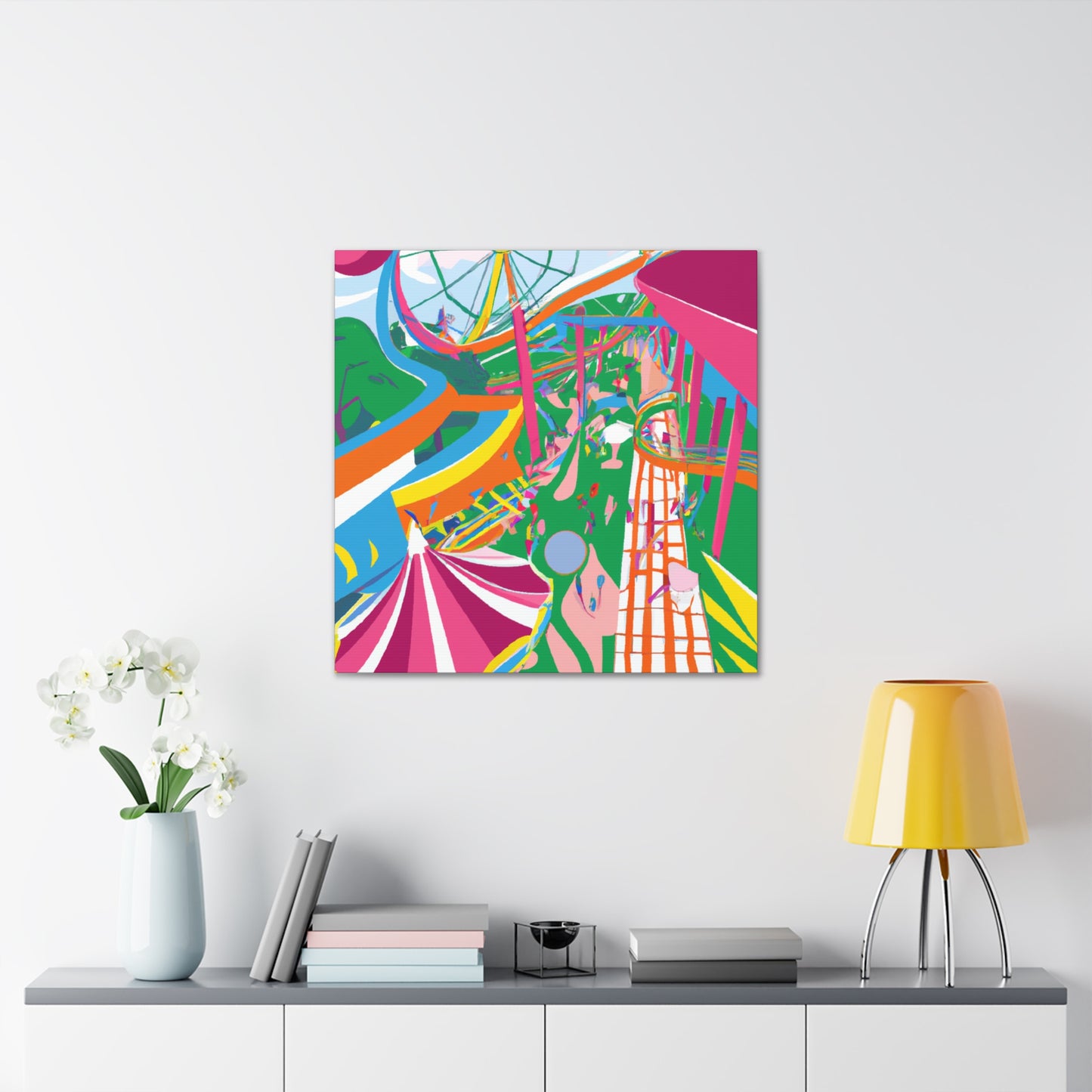 Candyland Rush - Amusement - Canvas