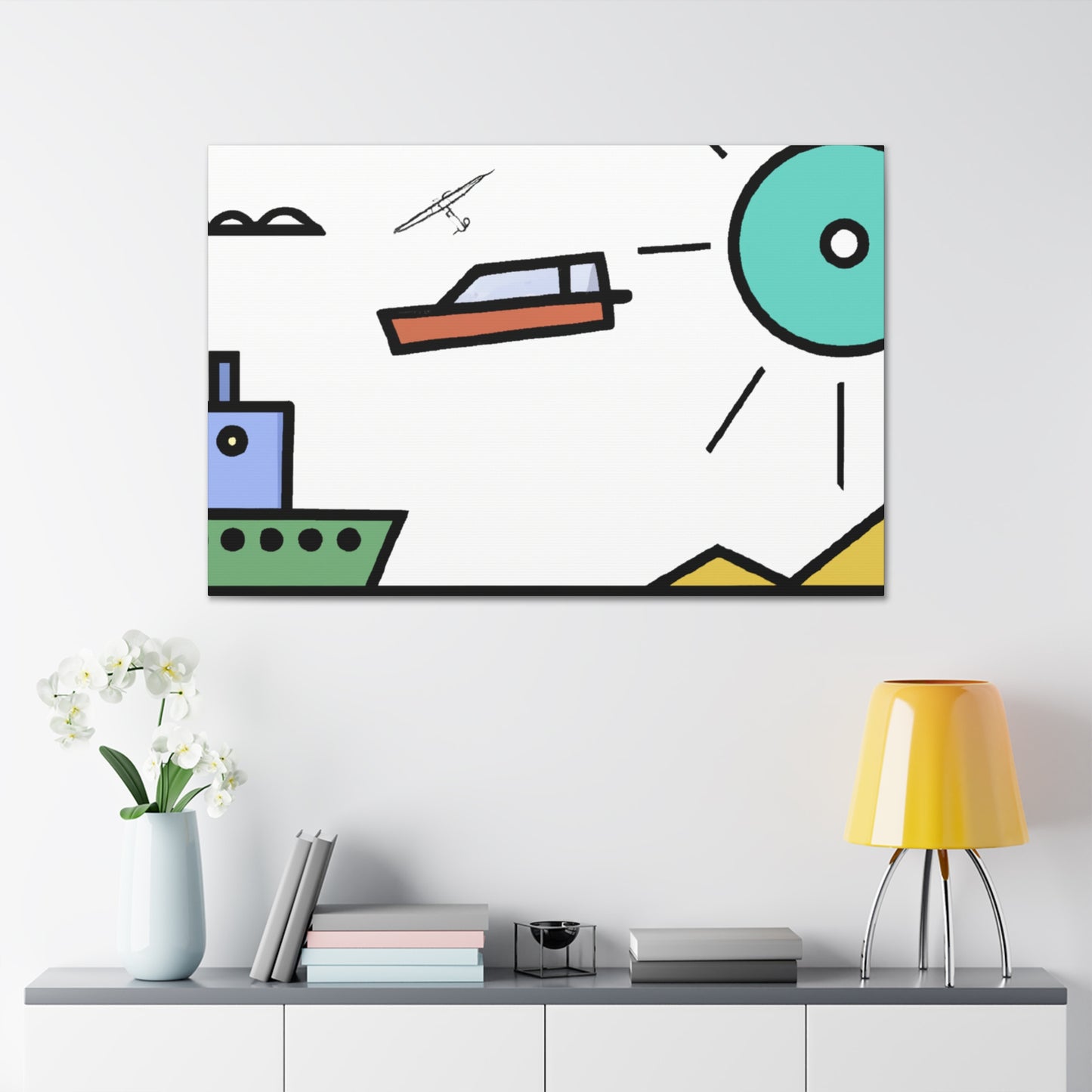 CrispLines - Minimalism - Canvas