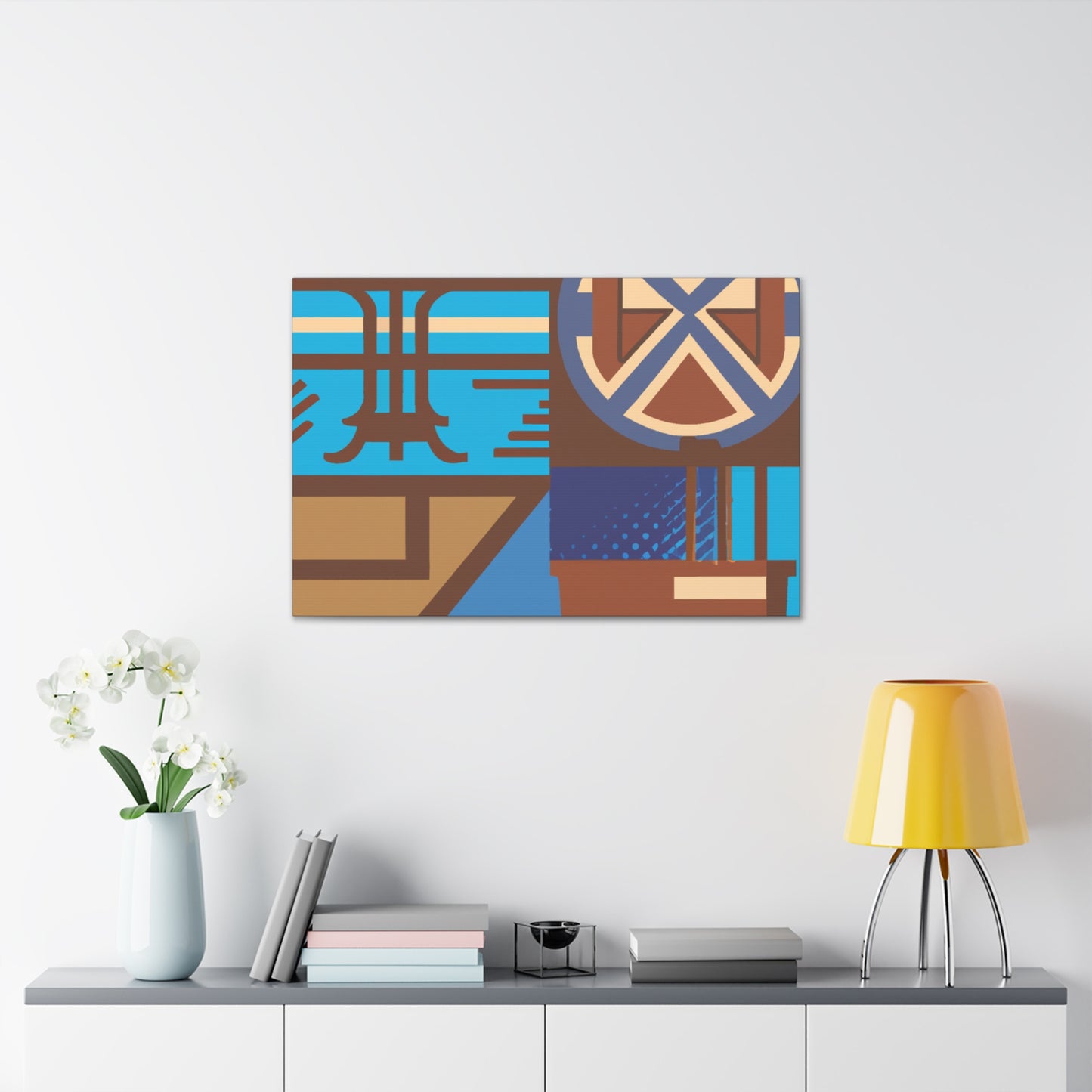 Vintage Curves - Midcentury - Canvas