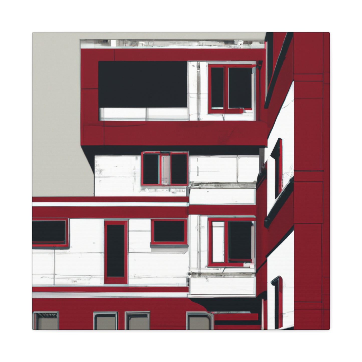 Claude d'Olivette - Canvas - Architectural