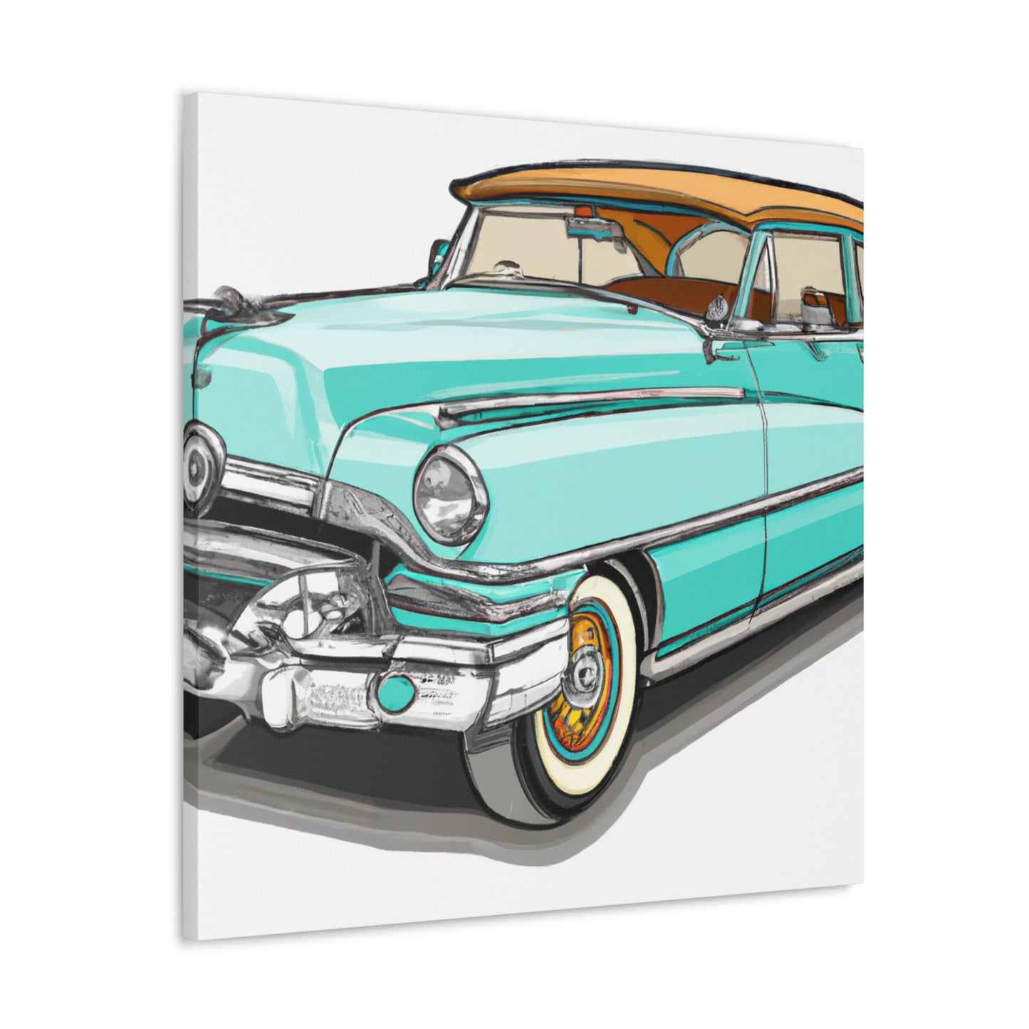 Oldsmobile - Automobile - Canvas