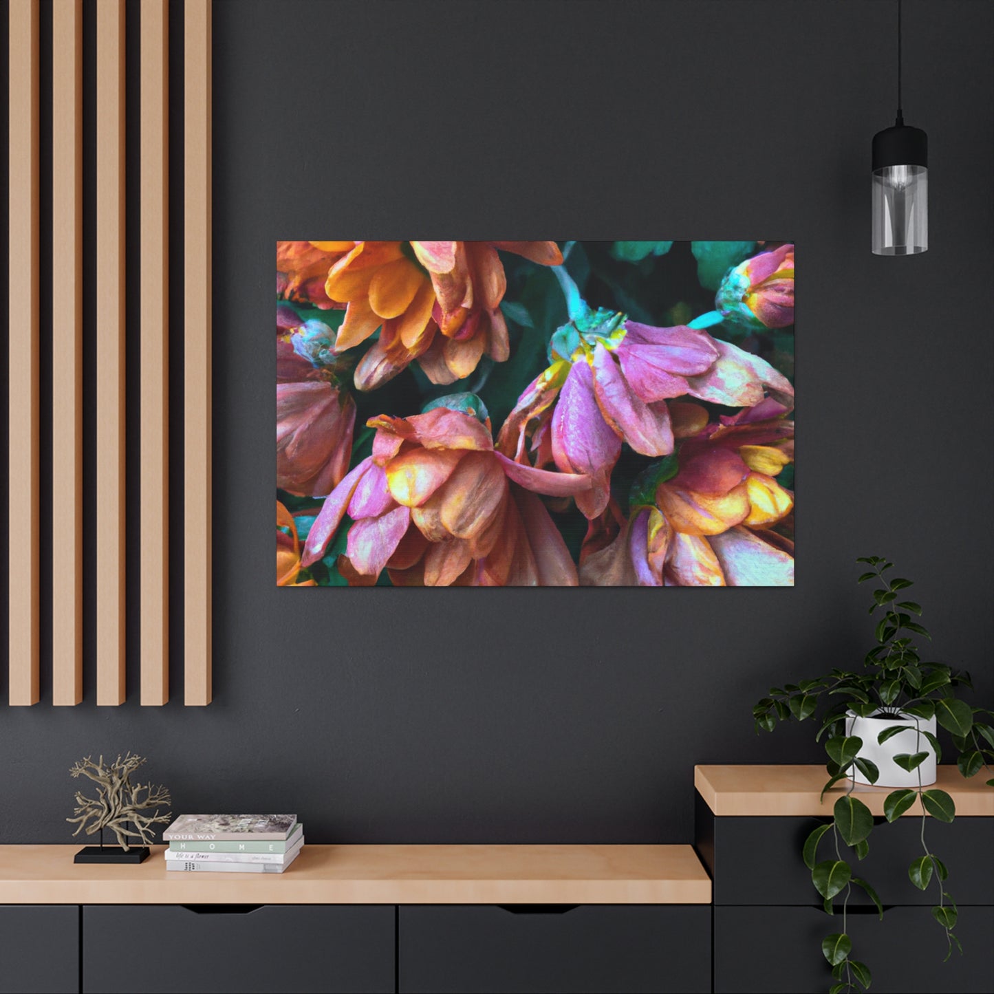 Weeping Reds - Canvas - Floral