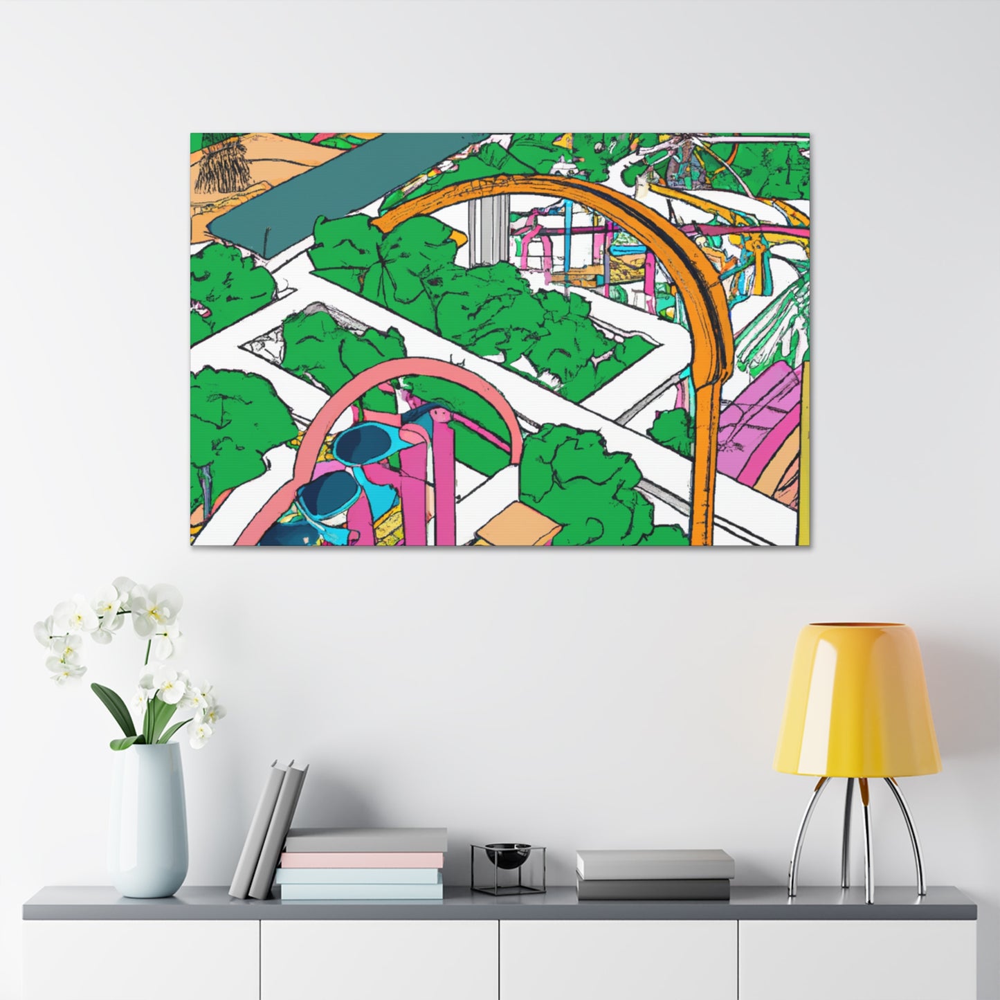 Fantasy Forests - Amusement - Canvas