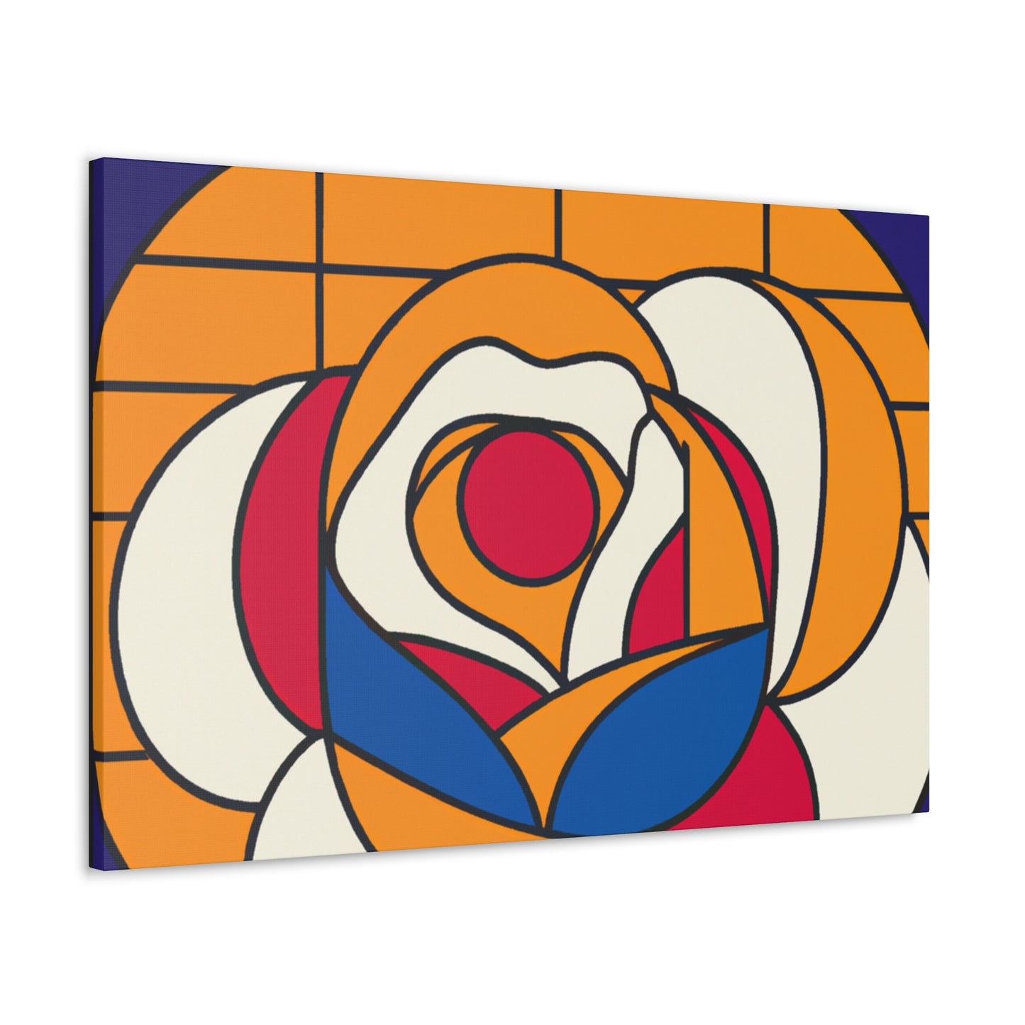Poppy- Midcentury Canvas