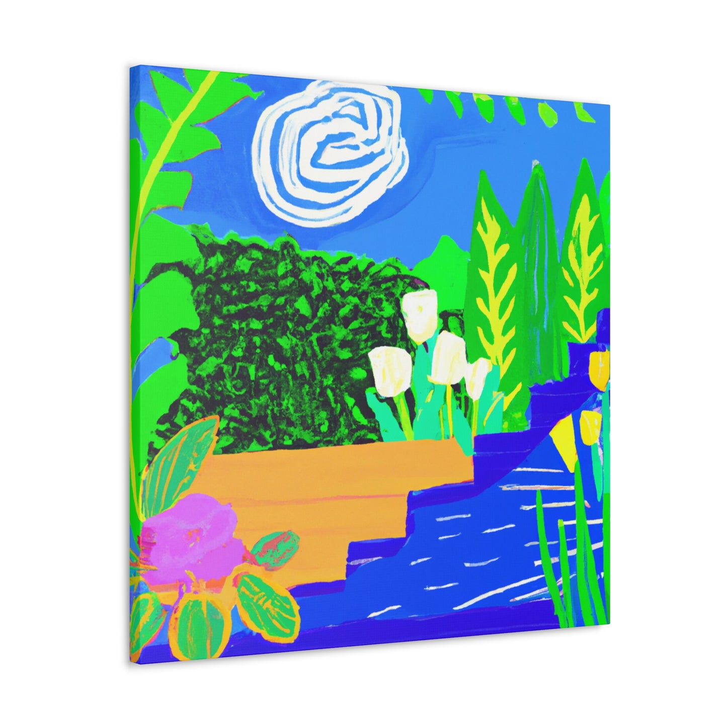 Garden Paradise - Landscape - Canvas