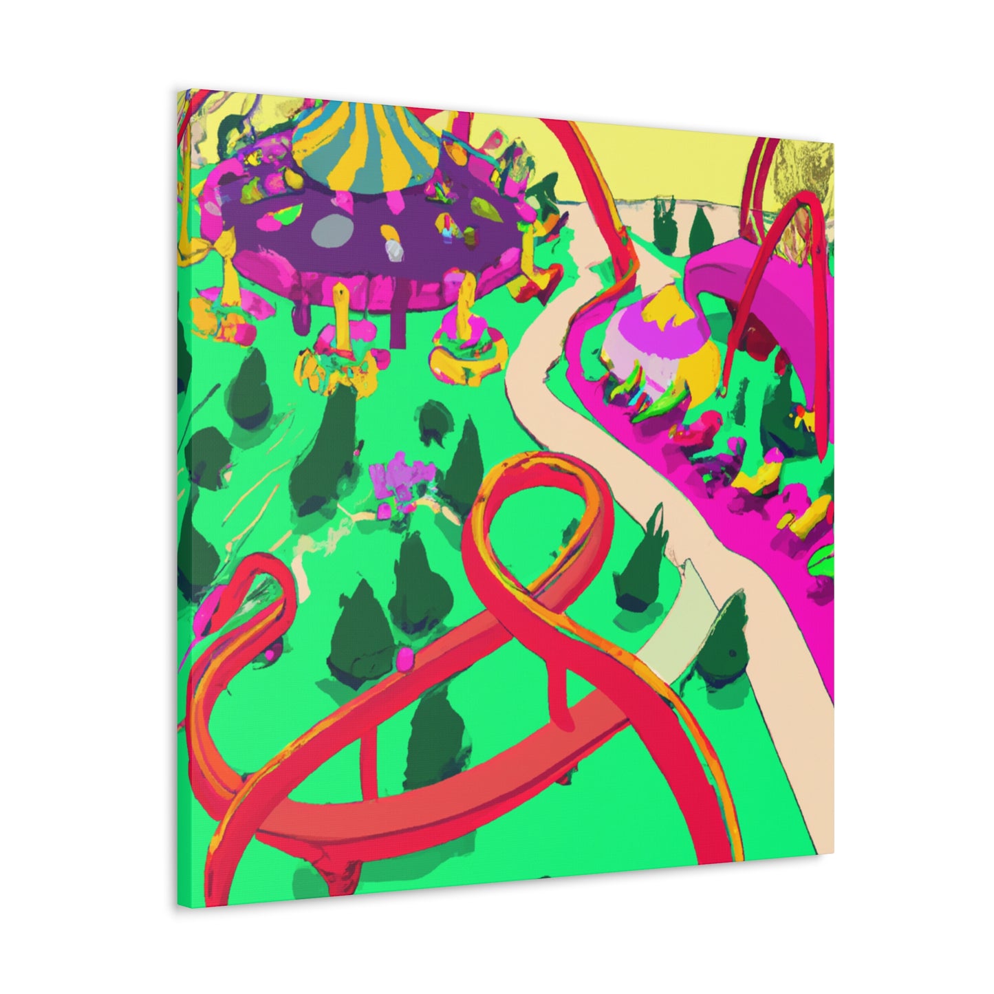 Spiral Seas - Amusement - Canvas