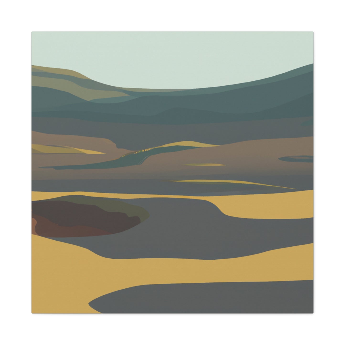 Sirocco-Landscape - Canvas - Desert