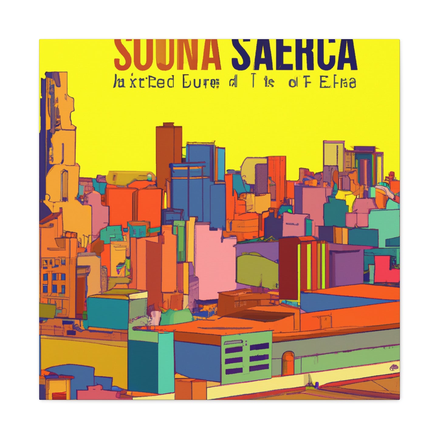 Gustavo Fernandez García - South America Canvas