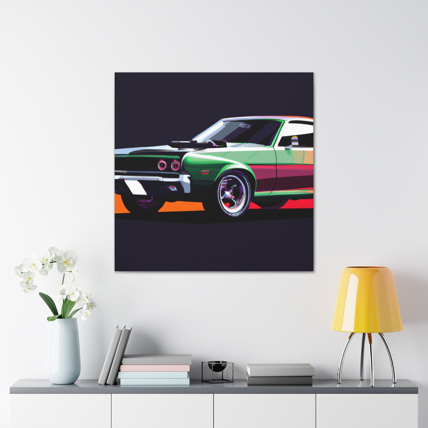 Sky Rocket - Automobile - Canvas