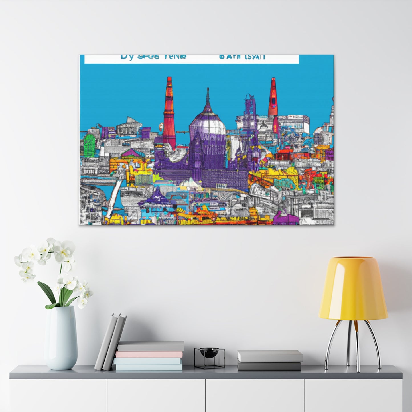 Vibrant Varanasi - Destination India - Canvas