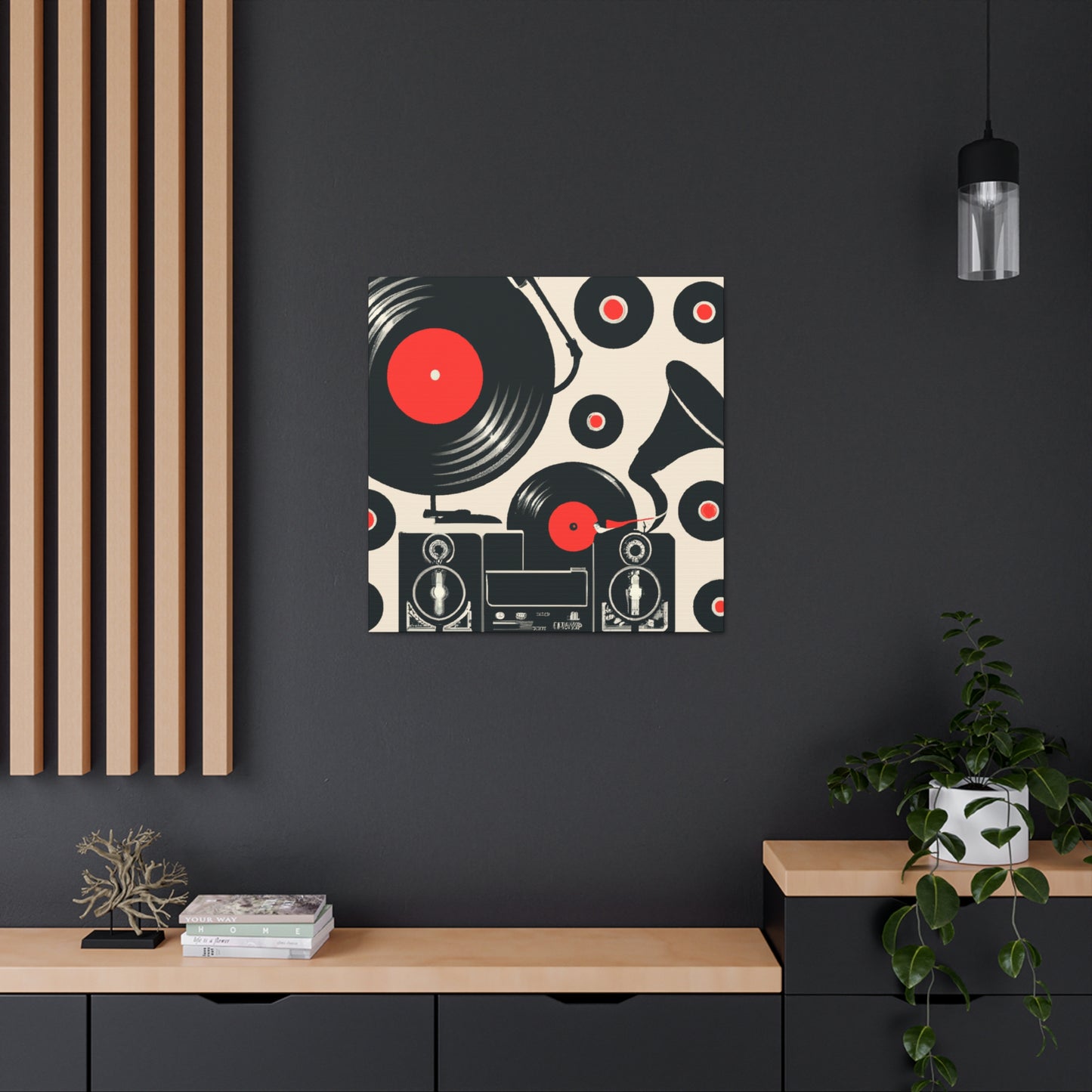 The Vinyl Studio - Retro Music and Film Canvas