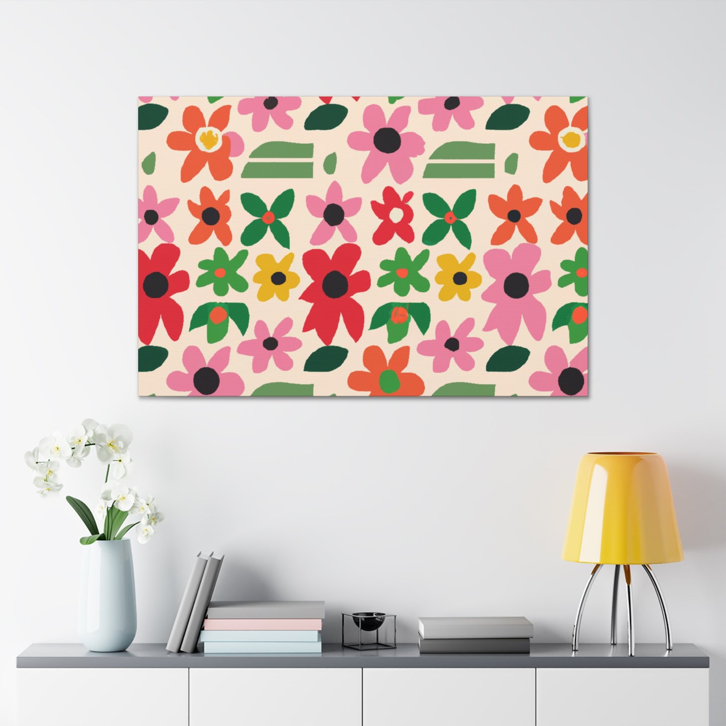 Posy Paradise - Floral - Canvas