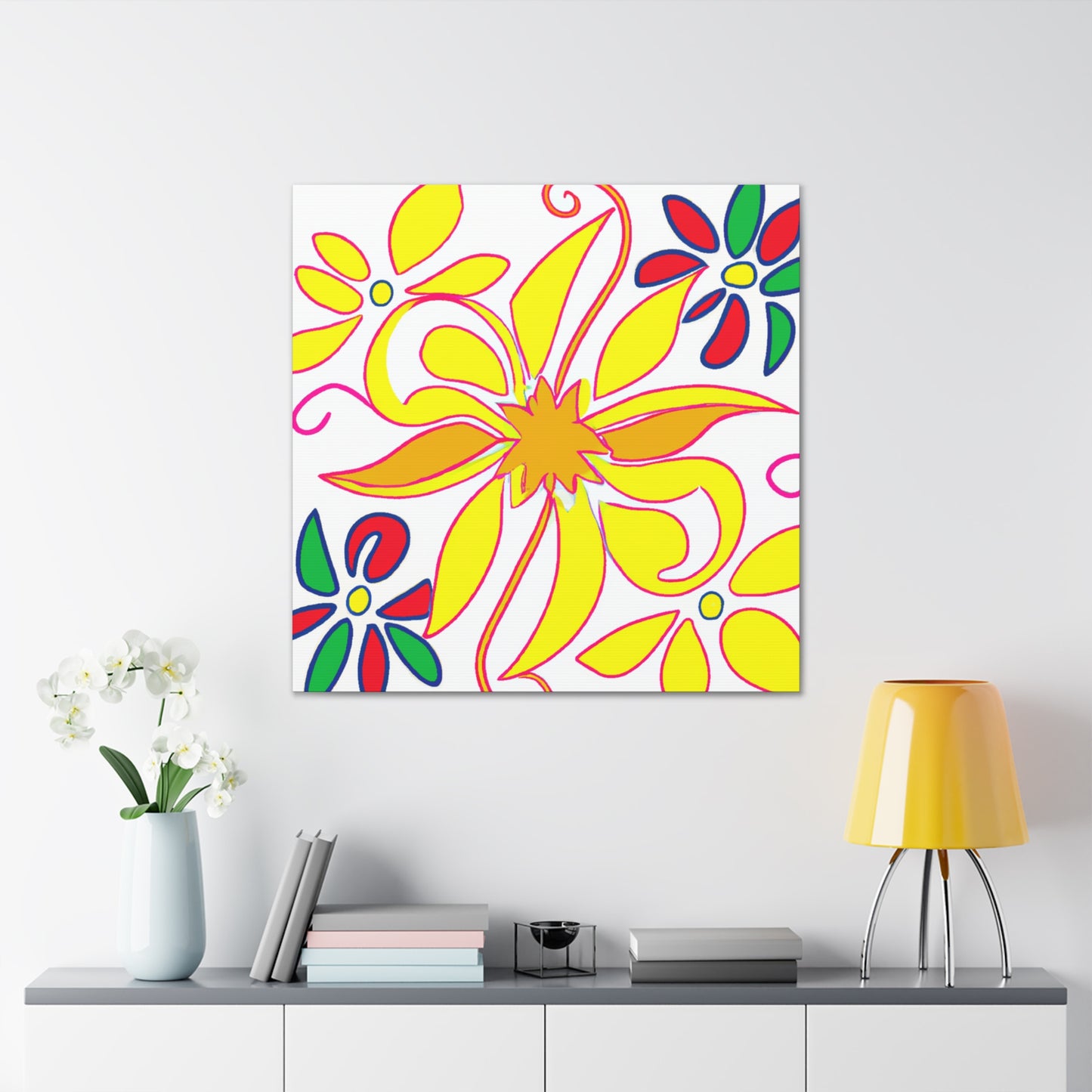 Springoville - Floral - Canvas
