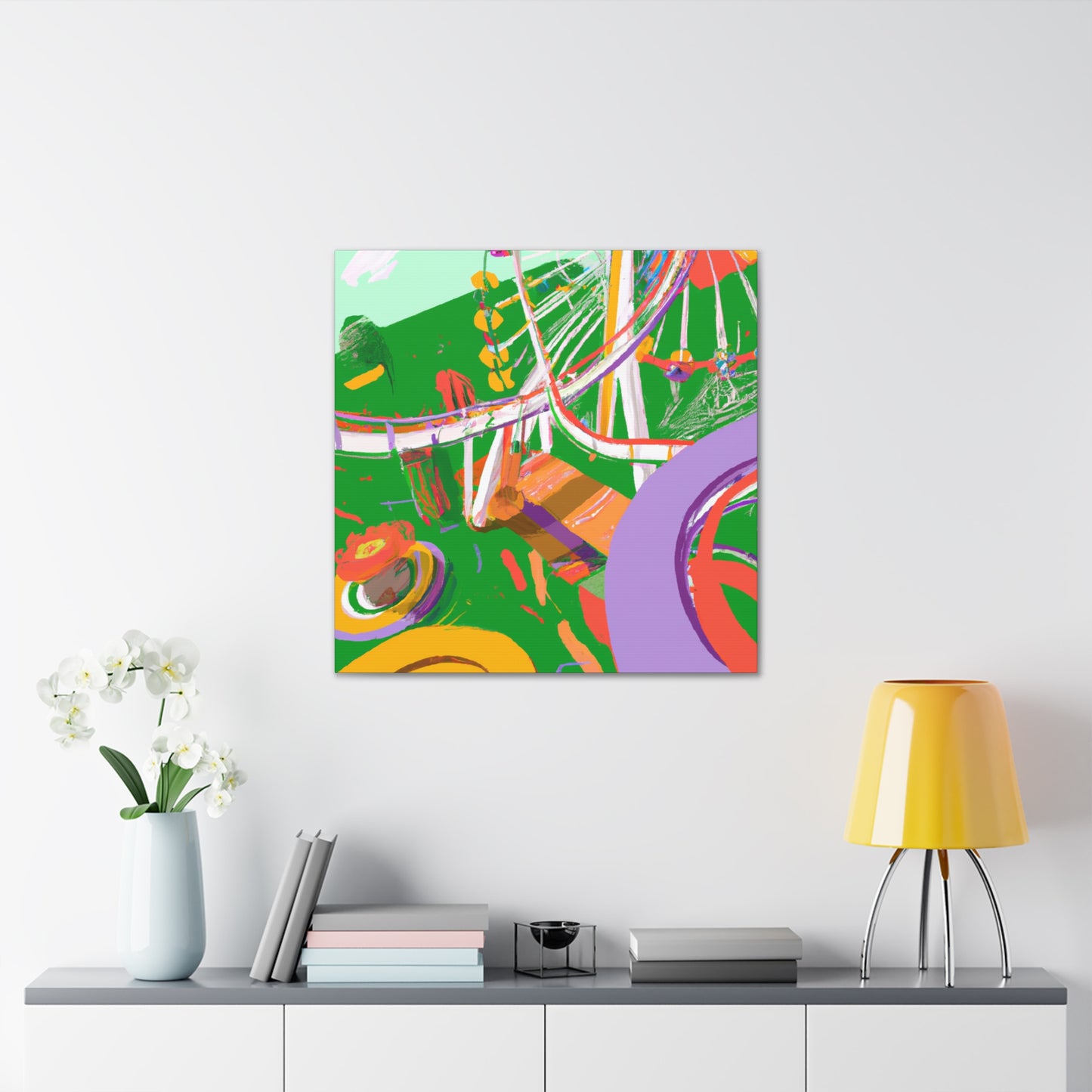 Canyon Rush - Amusement - Canvas