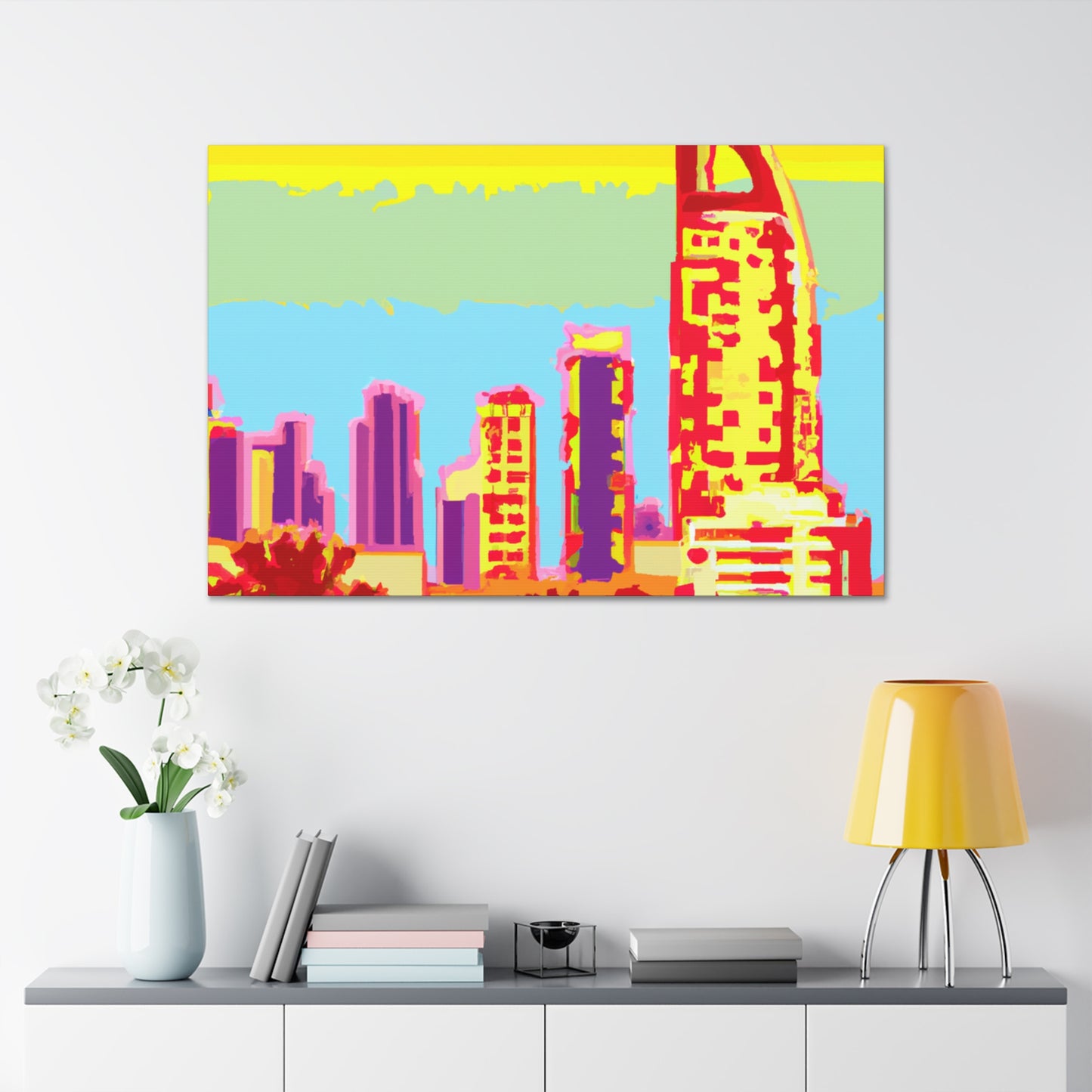 Alshahira - Middle East - Canvas