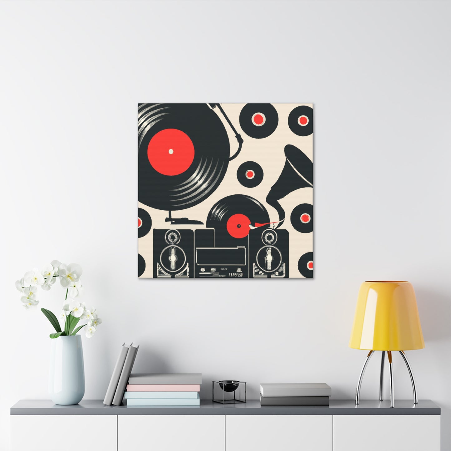 The Vinyl Studio - Retro Music and Film Canvas
